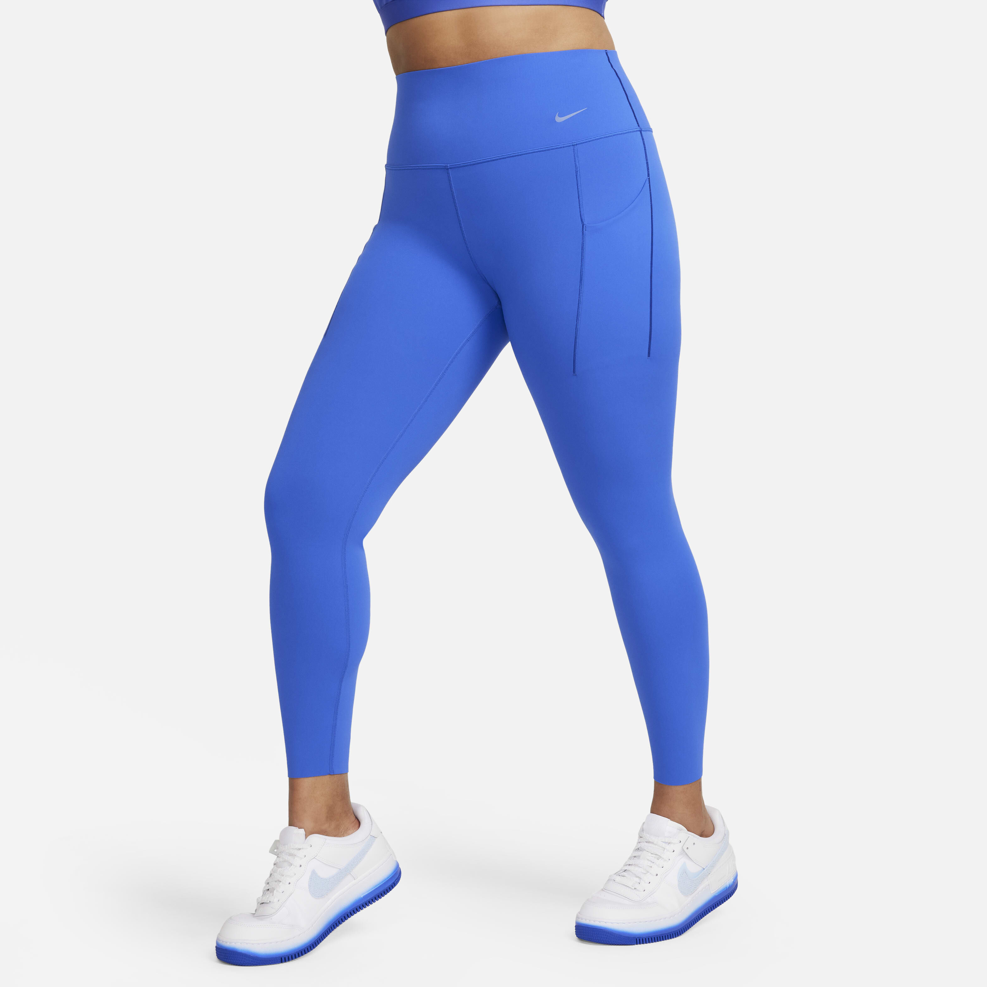 womens blue nike leggings
