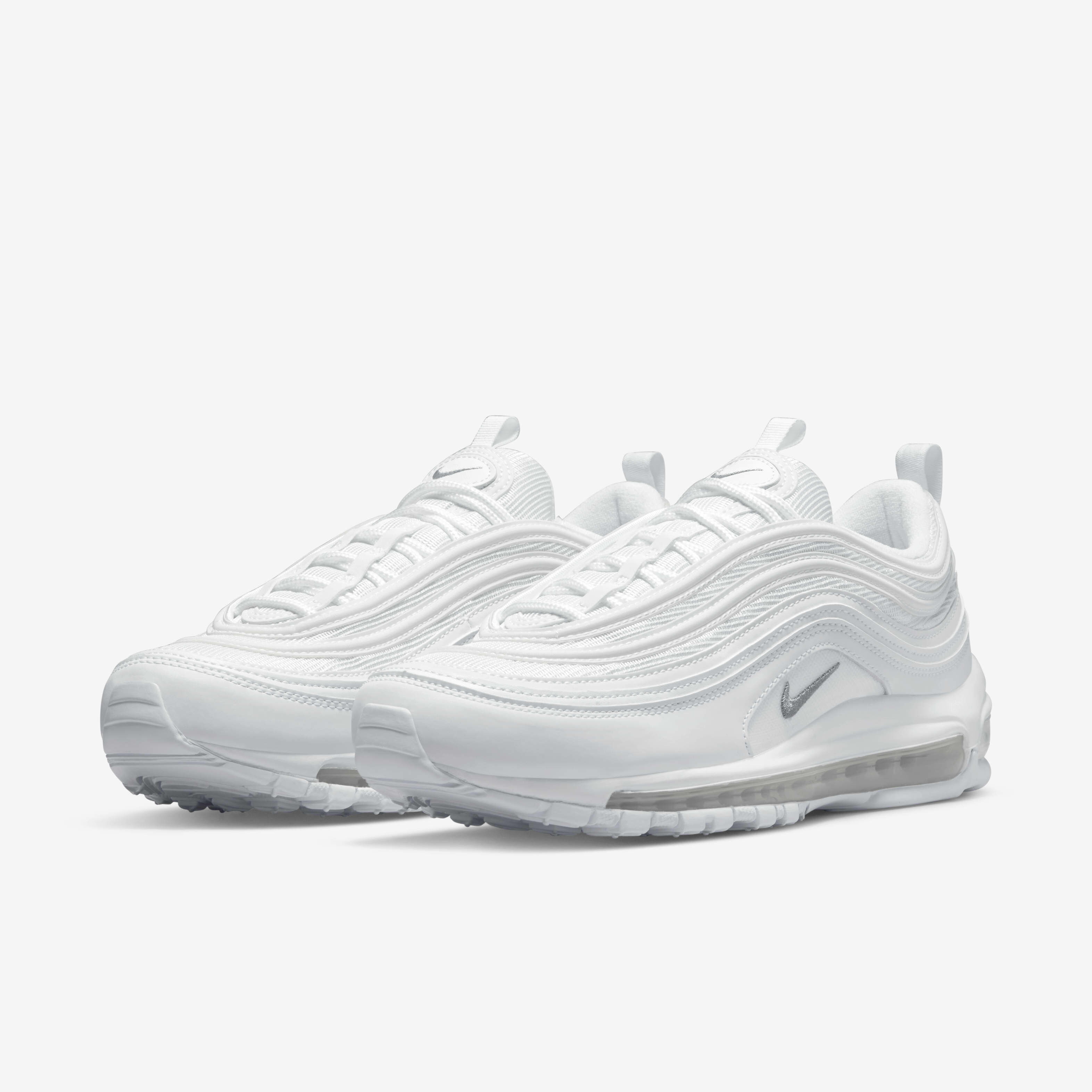 Buy Nike Air Max 97 Men s Shoes White Black Wolf Grey Nike Kuwait Official
