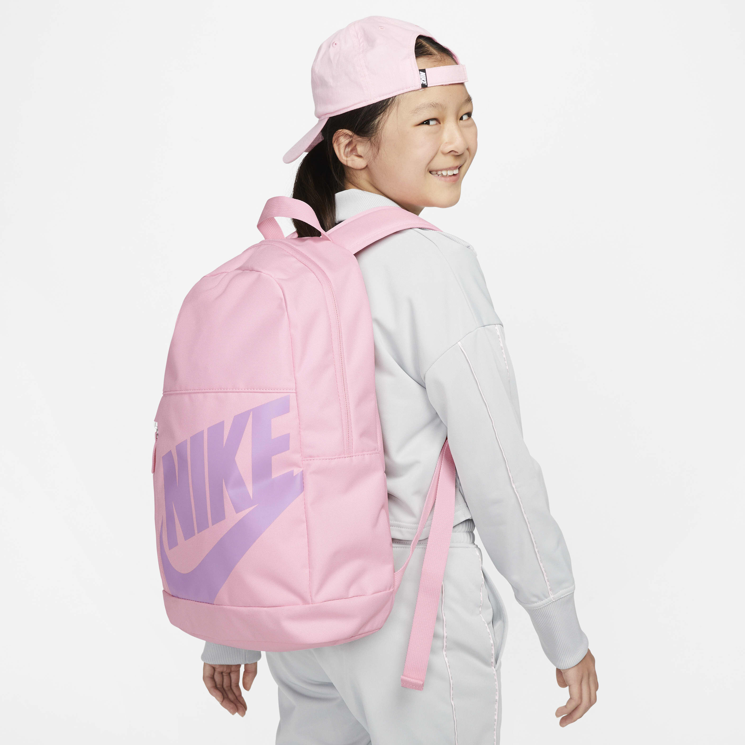 pink nike book bag