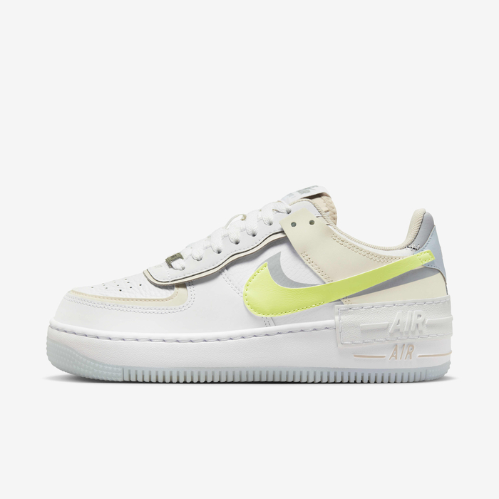 Shoe Grey And Yellow Air Forces Nike Af1 Grey And Yellow Air Force