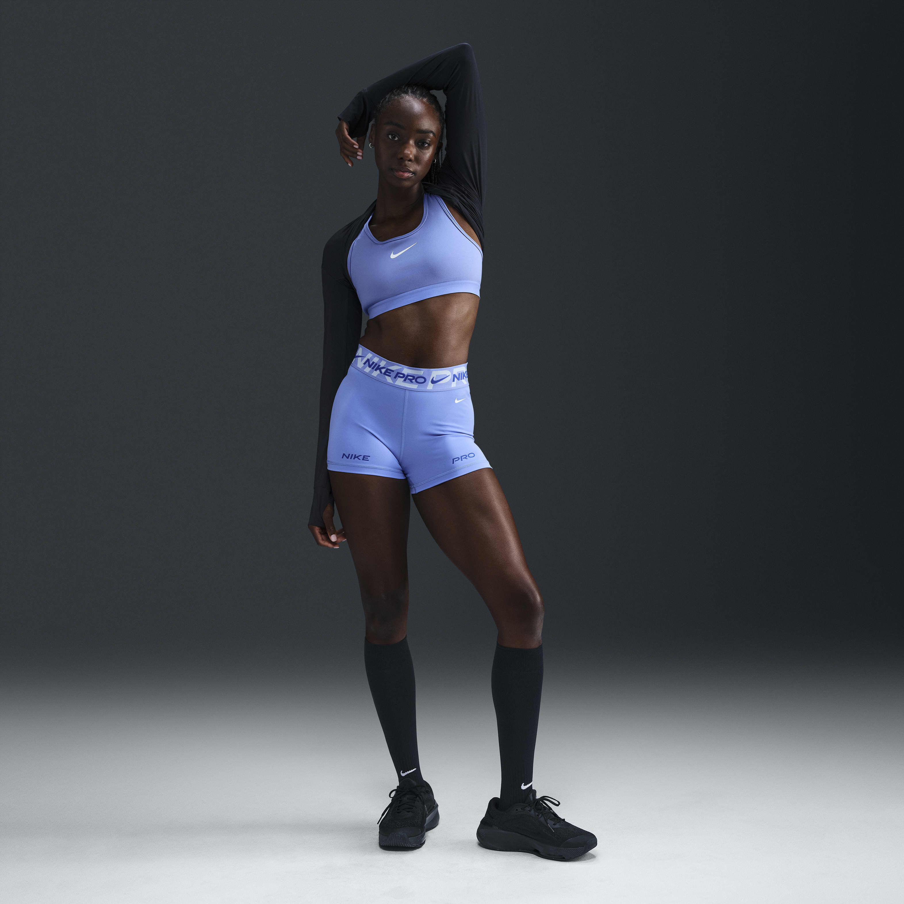 Nike halter top and shorts discount