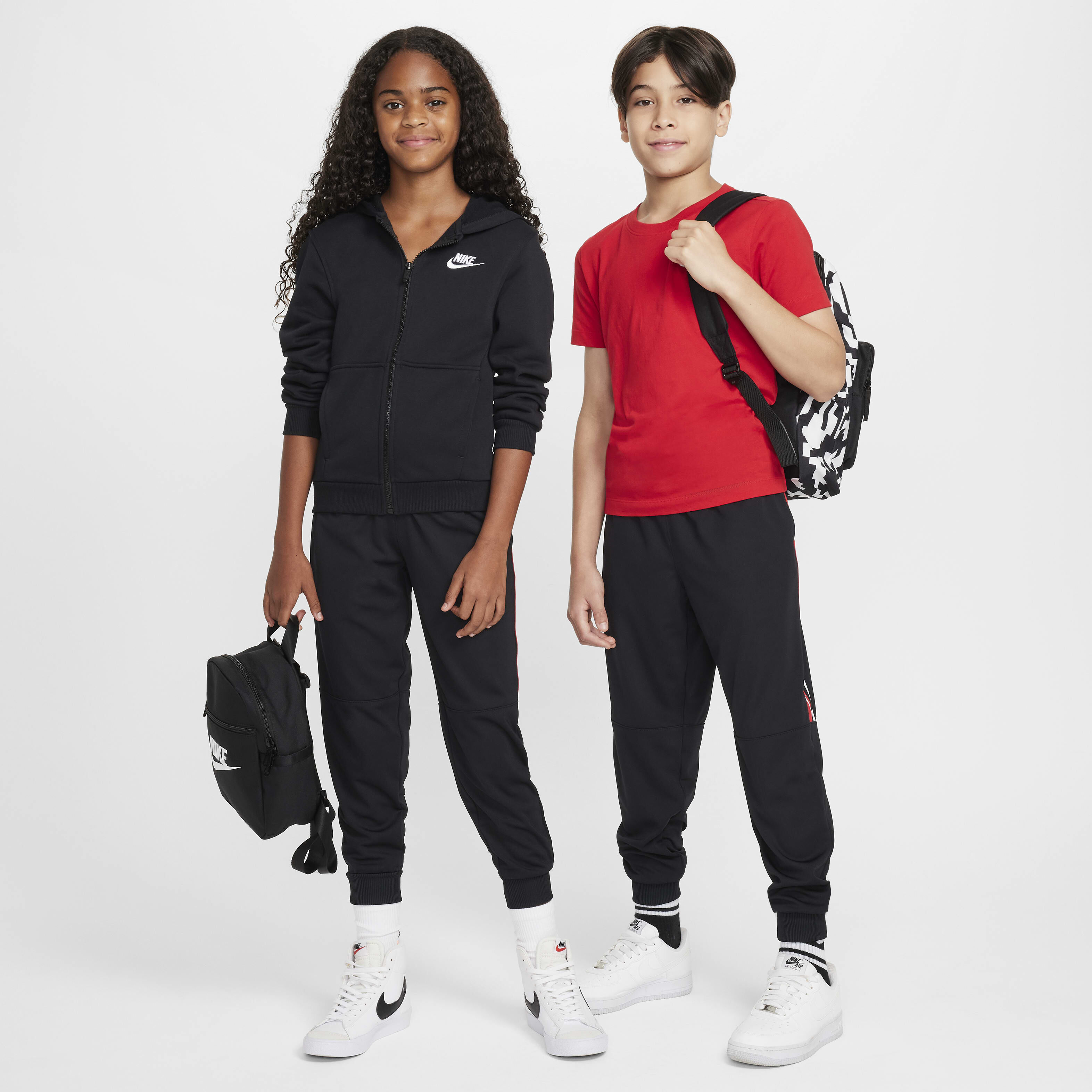 Buy Nike Sportswear Club Older Kids Knit Joggers Black Nike Kuwait Official