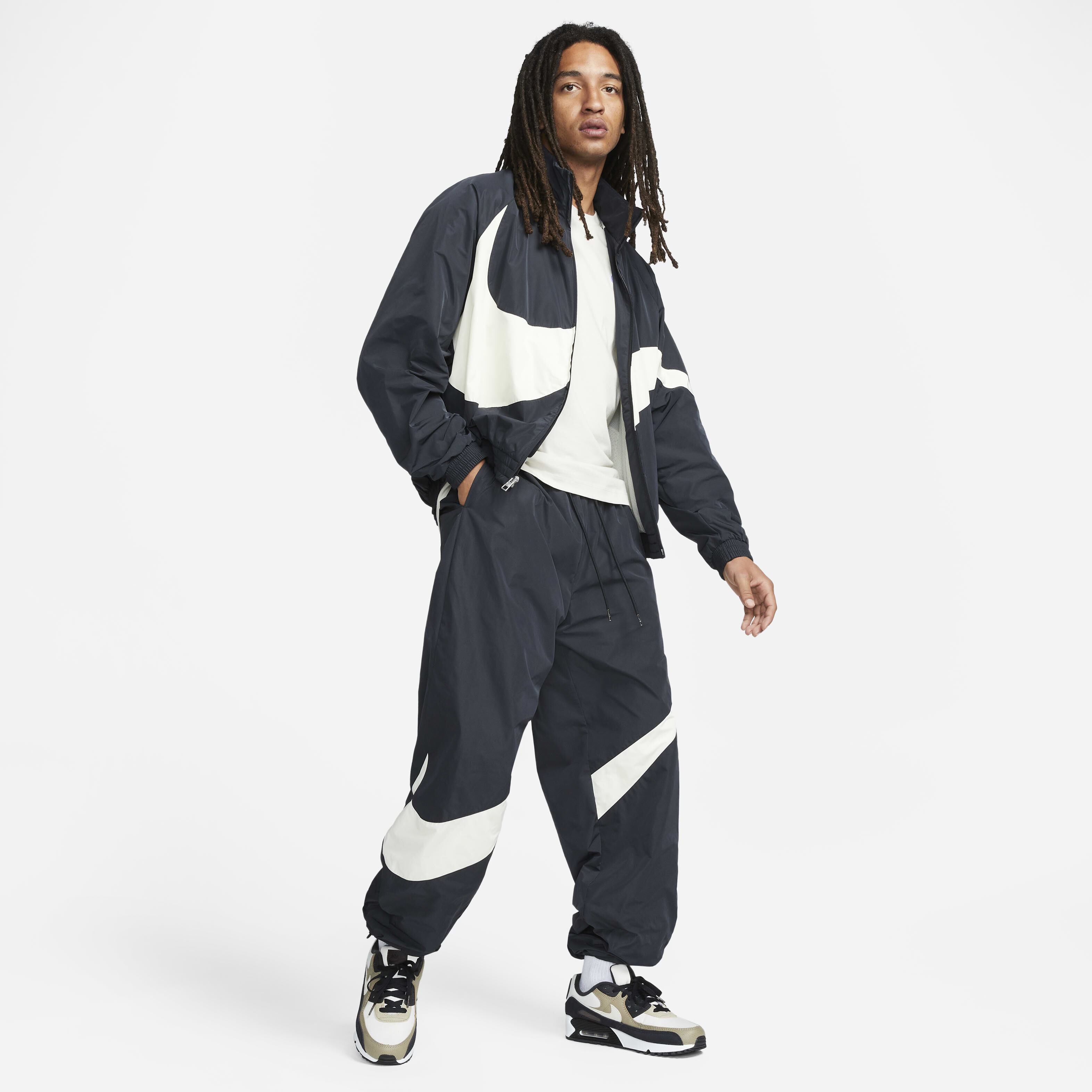 nike coconut milk swoosh tracksuit