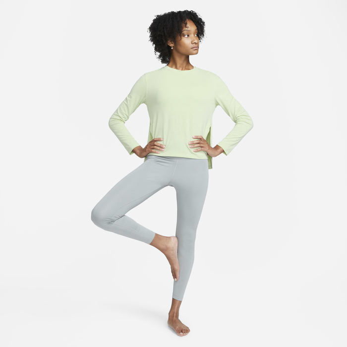 Buy Nike Yoga Dri-FIT Women's Long-Sleeve Top Honeydew/Particle