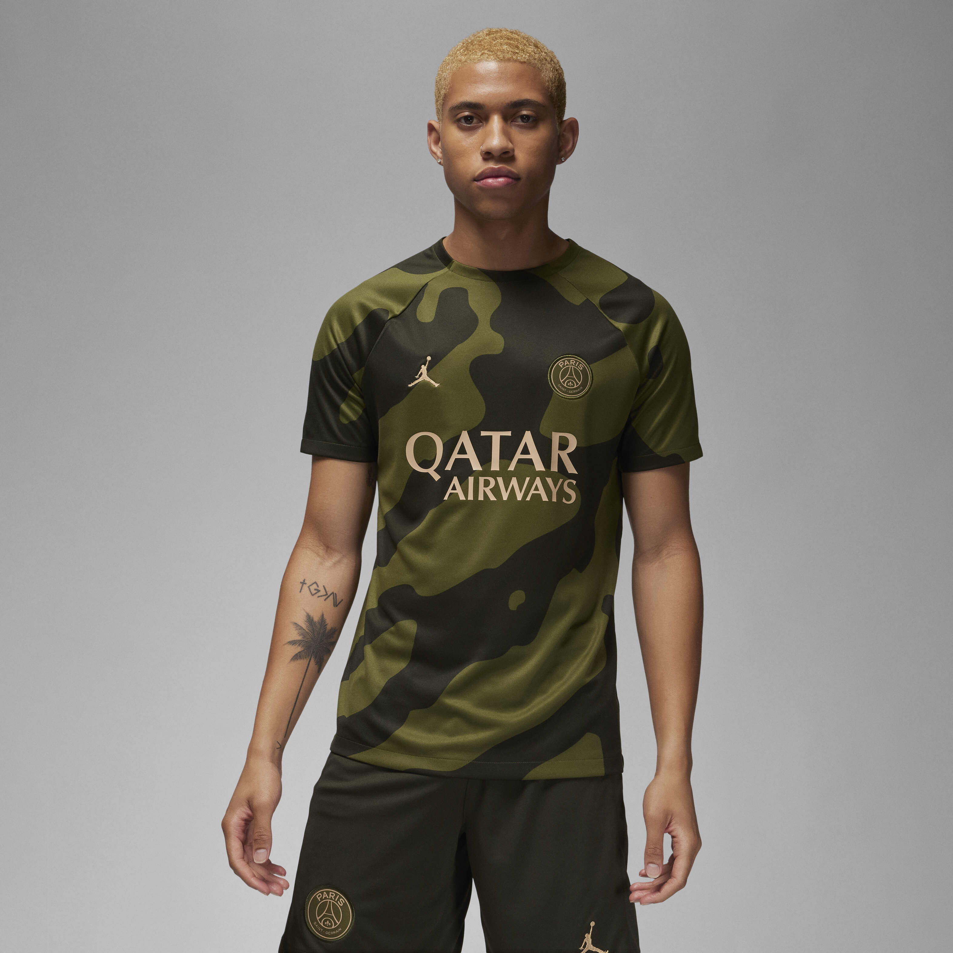 Buy Paris Saint-Germain Academy Pro Fourth Men's Jordan Dri-FIT Football  Pre-Match Top - Rough Green/Sequoia/Dark Obsidian/Hemp | Nike Kuwait  Official