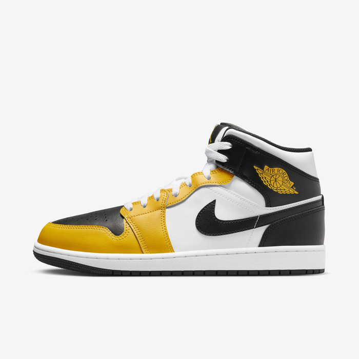 Buy Air Jordan Mid Men's Shoes Yellow Ochre/White/Yellow Ochre