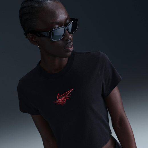 Sha'Carri Richardson-Nike, Nike Sportswear Chill Knit, Women's Slim Cropped T-Shirt