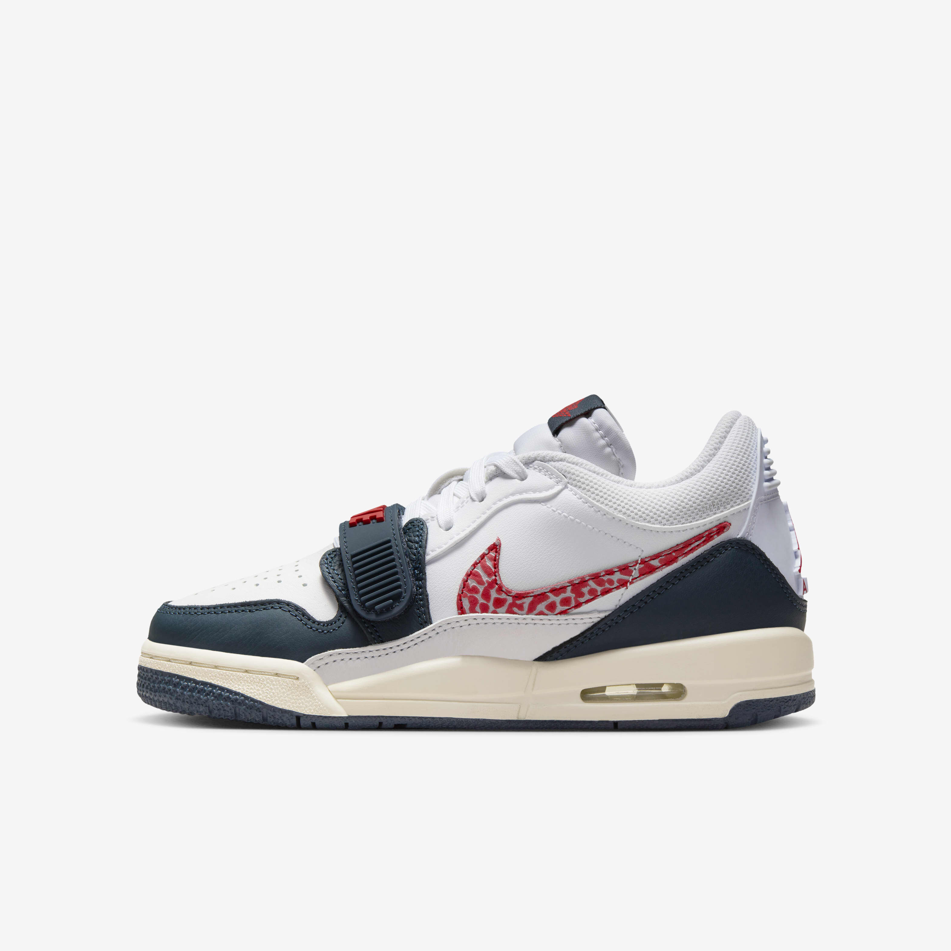 Buy Air Jordan Legacy 312 Low Older Kids Shoe White Wolf Grey Pale Ivory Armoury Navy Nike Kuwait Official