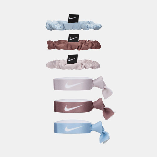 Hats, Visors & Headbands-Nike, Nike NSW, Velvet and Elastic Hairbands (6-Pack)