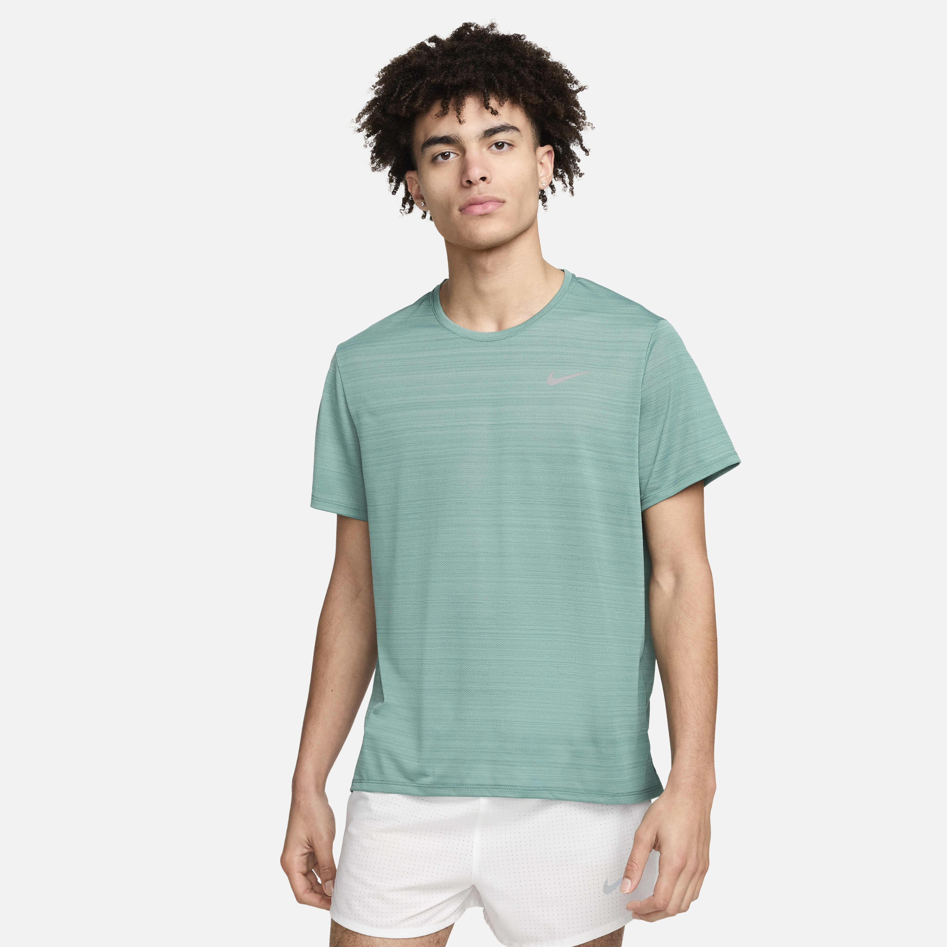 Men's short-sleeve running top nike dri-fit miler clearance