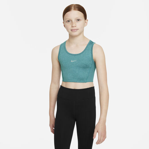 T-Shirts & Tops-Nike, Nike Yoga, Older Kids' (Girls') Dri-FIT Tank