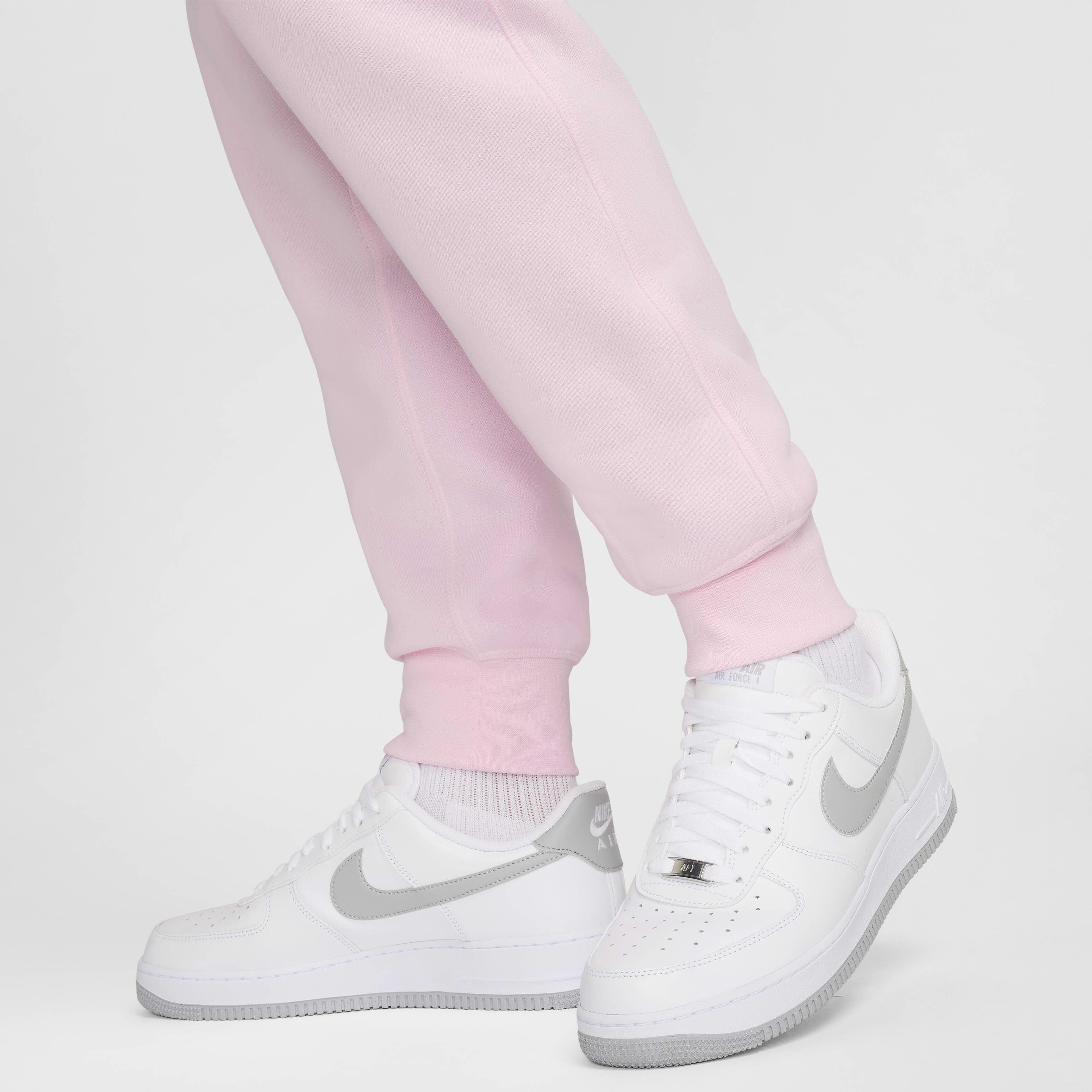 Nike club fleece men's joggers pink on sale
