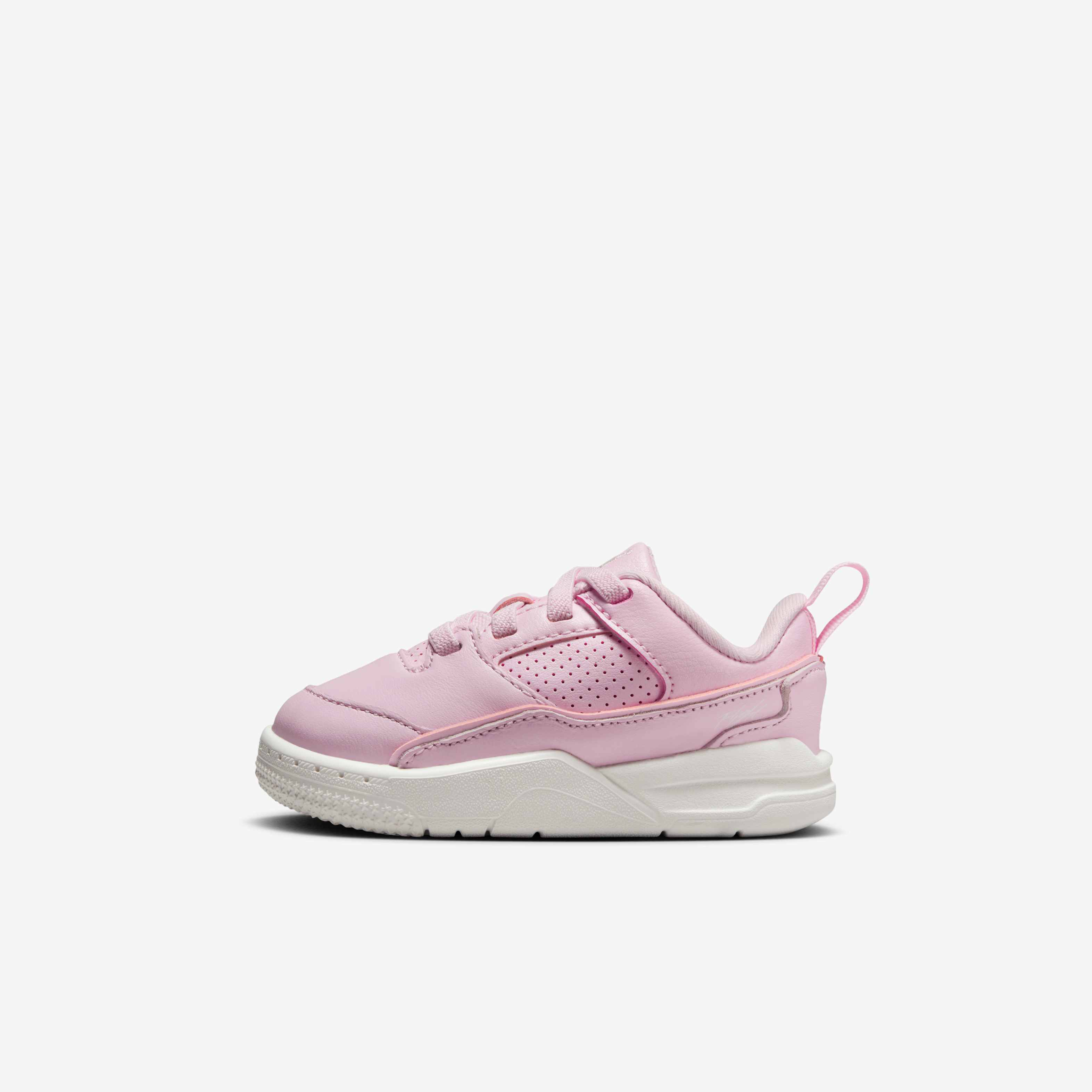 infant pink and white jordans