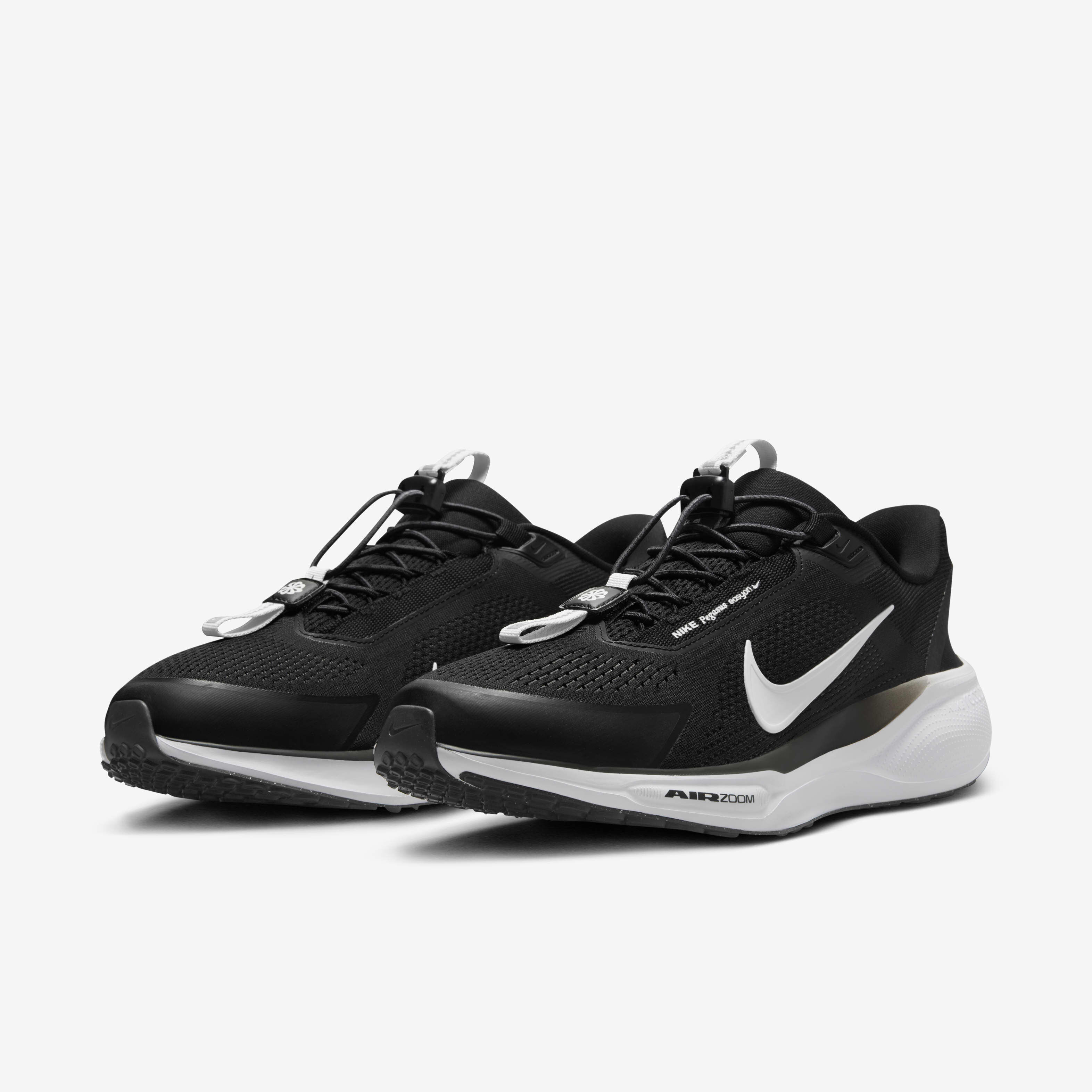 Buy Nike Pegasus EasyOn Men s Road Running Shoes Black Anthracite Photon Dust White Nike Kuwait Official