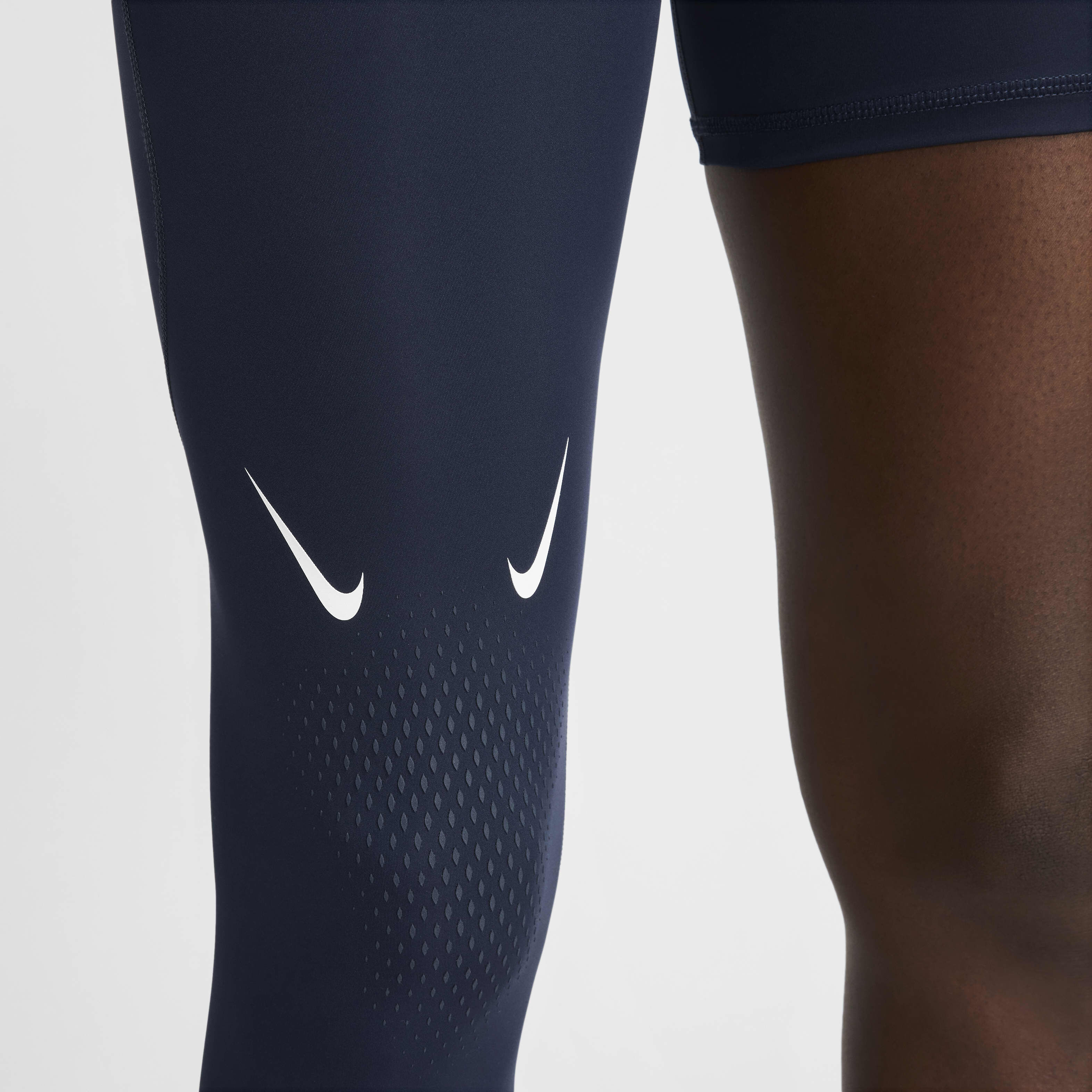 blue nike basketball tights
