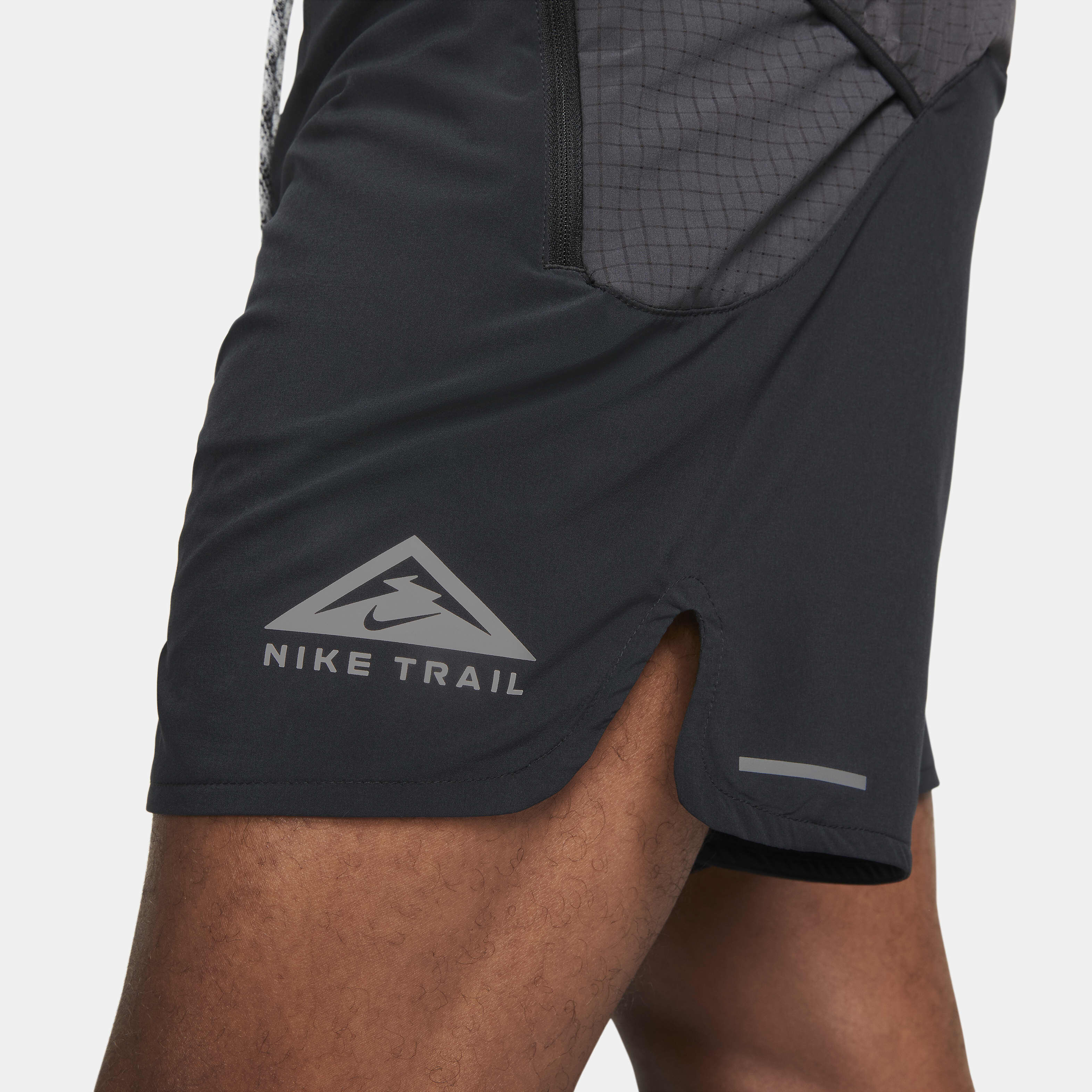 Buy Nike Trail Second Sunrise Men s Dri FIT 18cm approx. Brief Lined Running Shorts Nike Kuwait Official