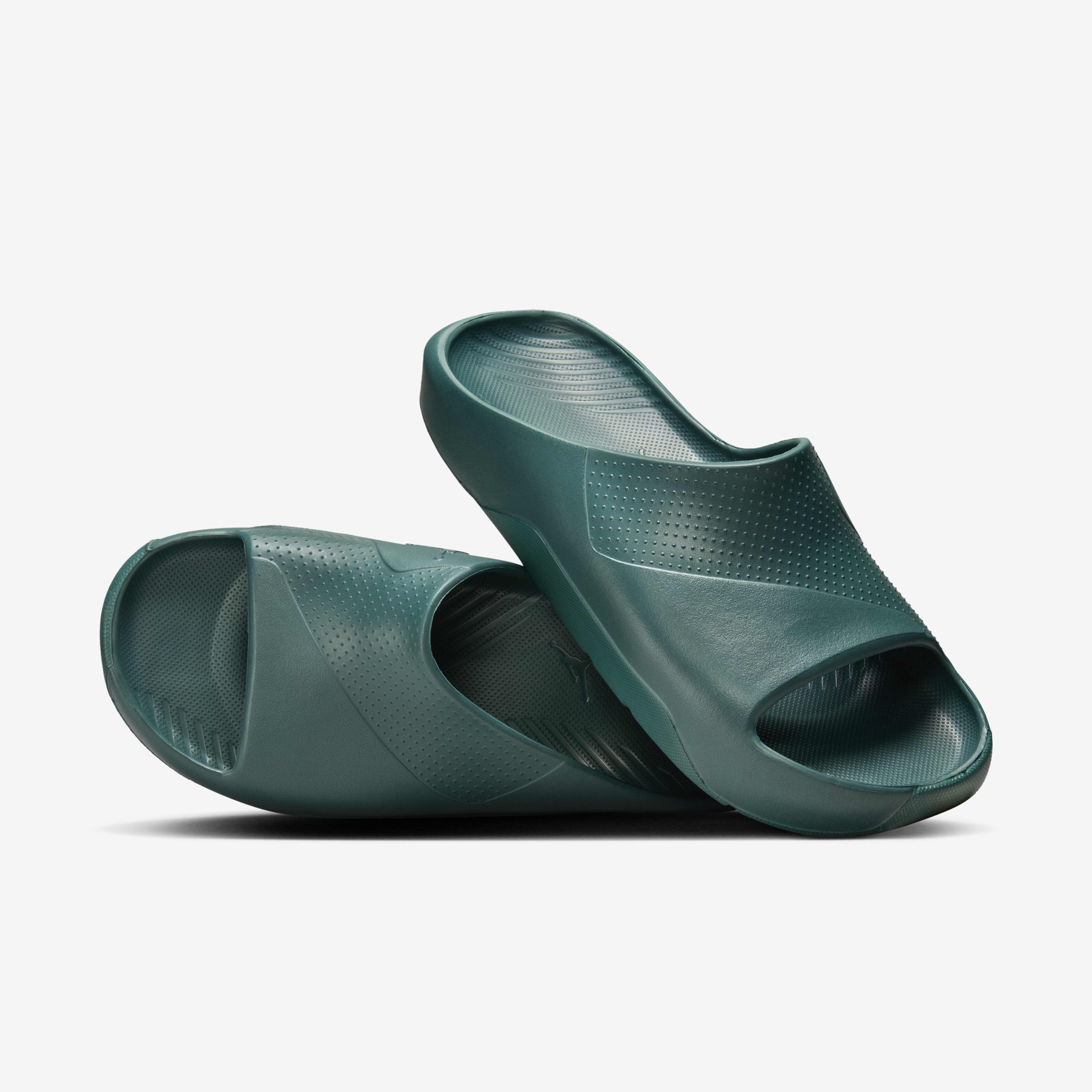 Green jordan slides shop