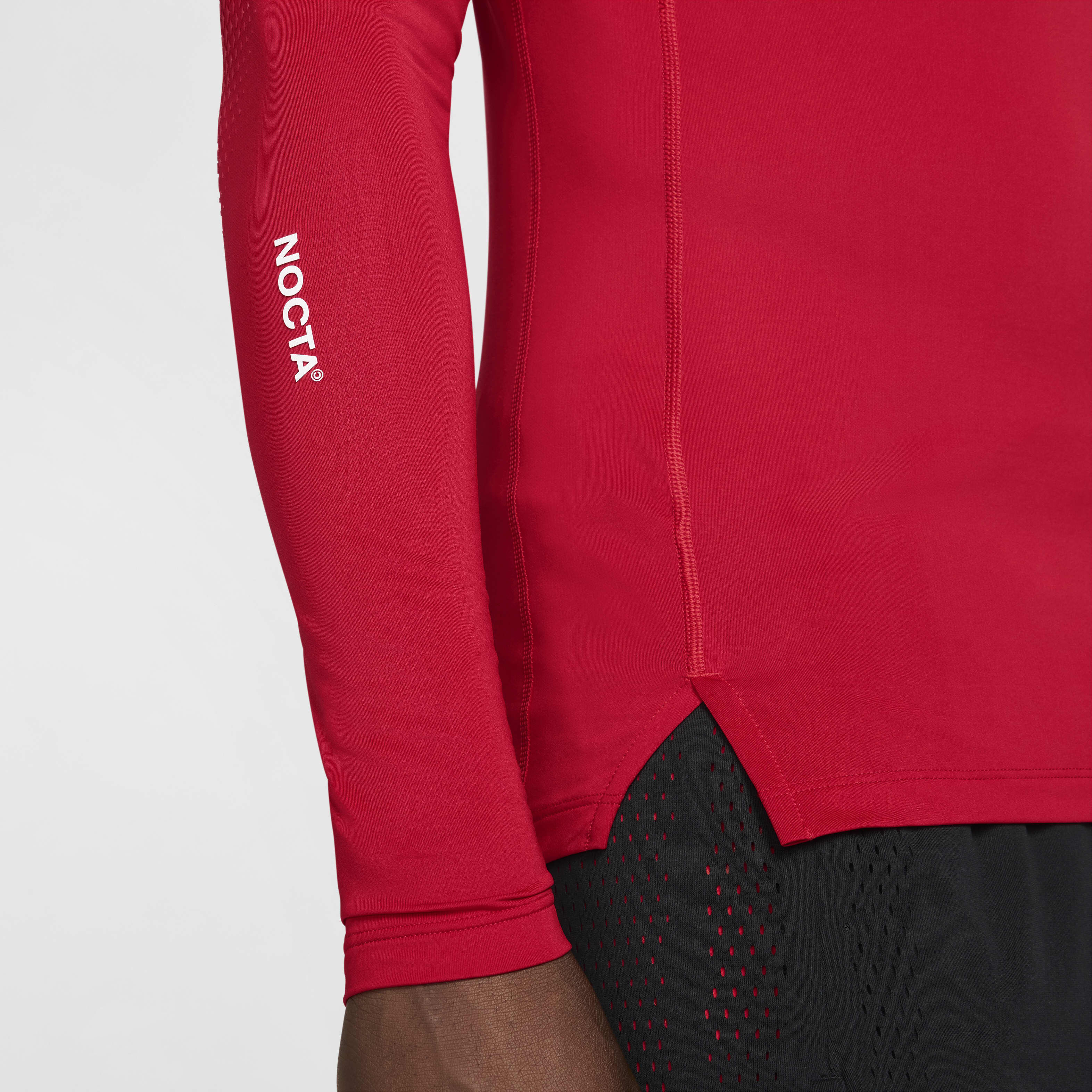 Nike red base layer top