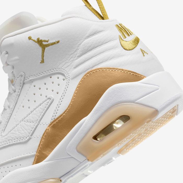 Buy Jordan MVP Women's Shoes White/Gum Light Brown/Metallic Gold