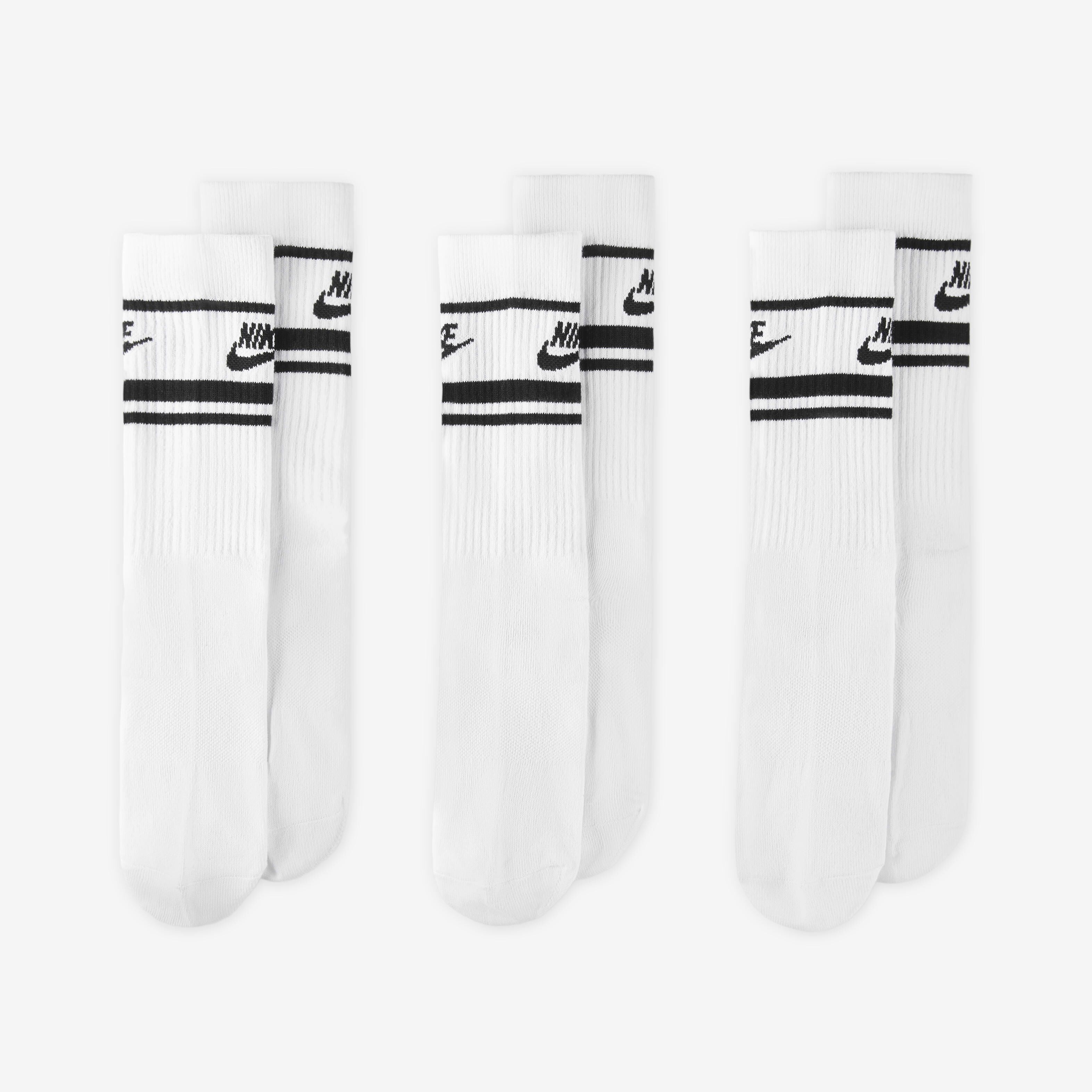 Nike white crew socks mens hotsell