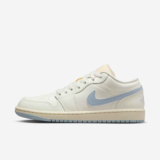 Air Jordan 1-JRDN, Air Jordan 1 Low 'Sail/Ghost', Women's Shoes