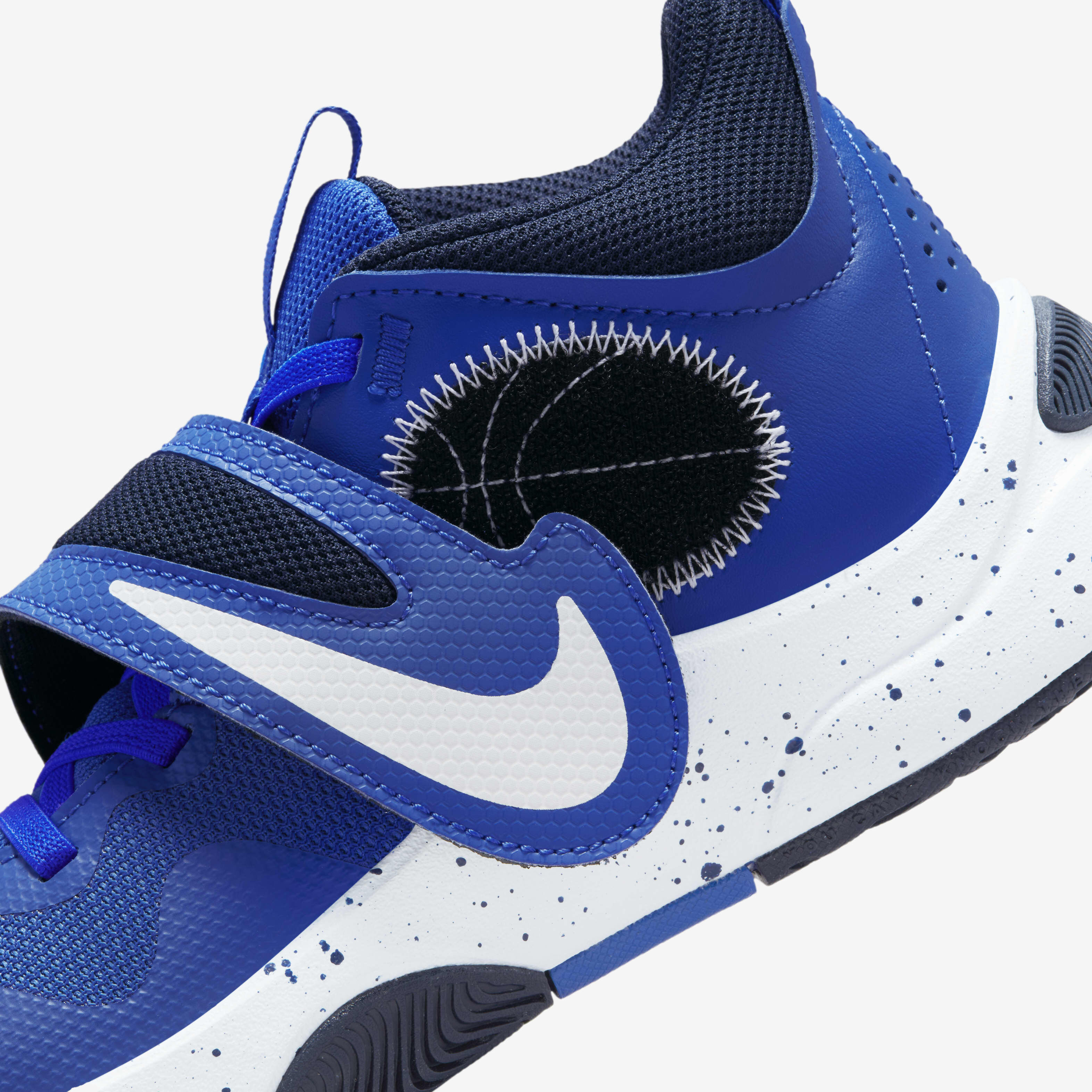Buy Nike Team Hustle D 11 Older Kids Basketball Shoes Hyper Royal Obsidian White White Nike Kuwait Official