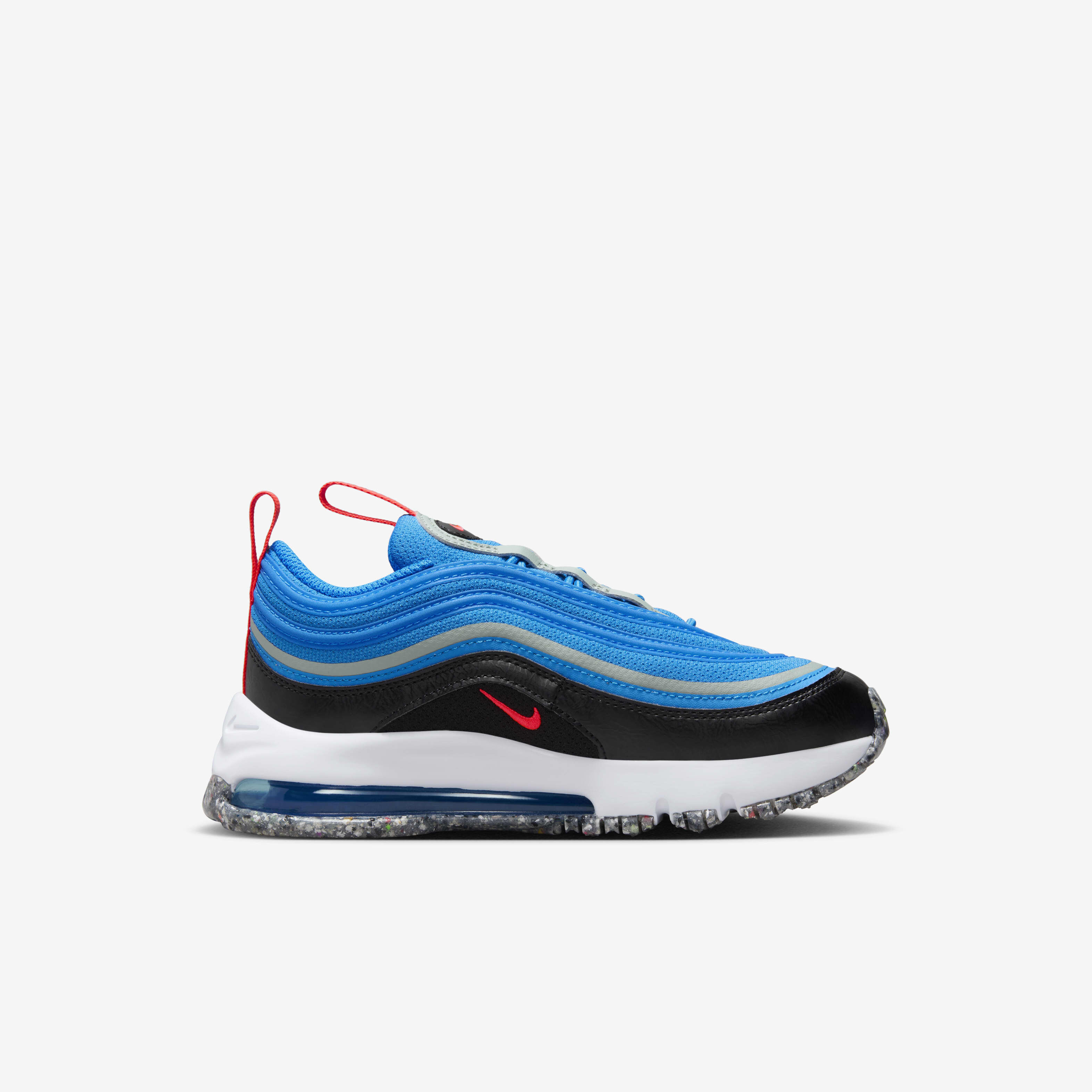 Buy Nike Air Max 97 Younger Kids Shoes Photo Blue Black White Bright Crimson Nike Kuwait Official