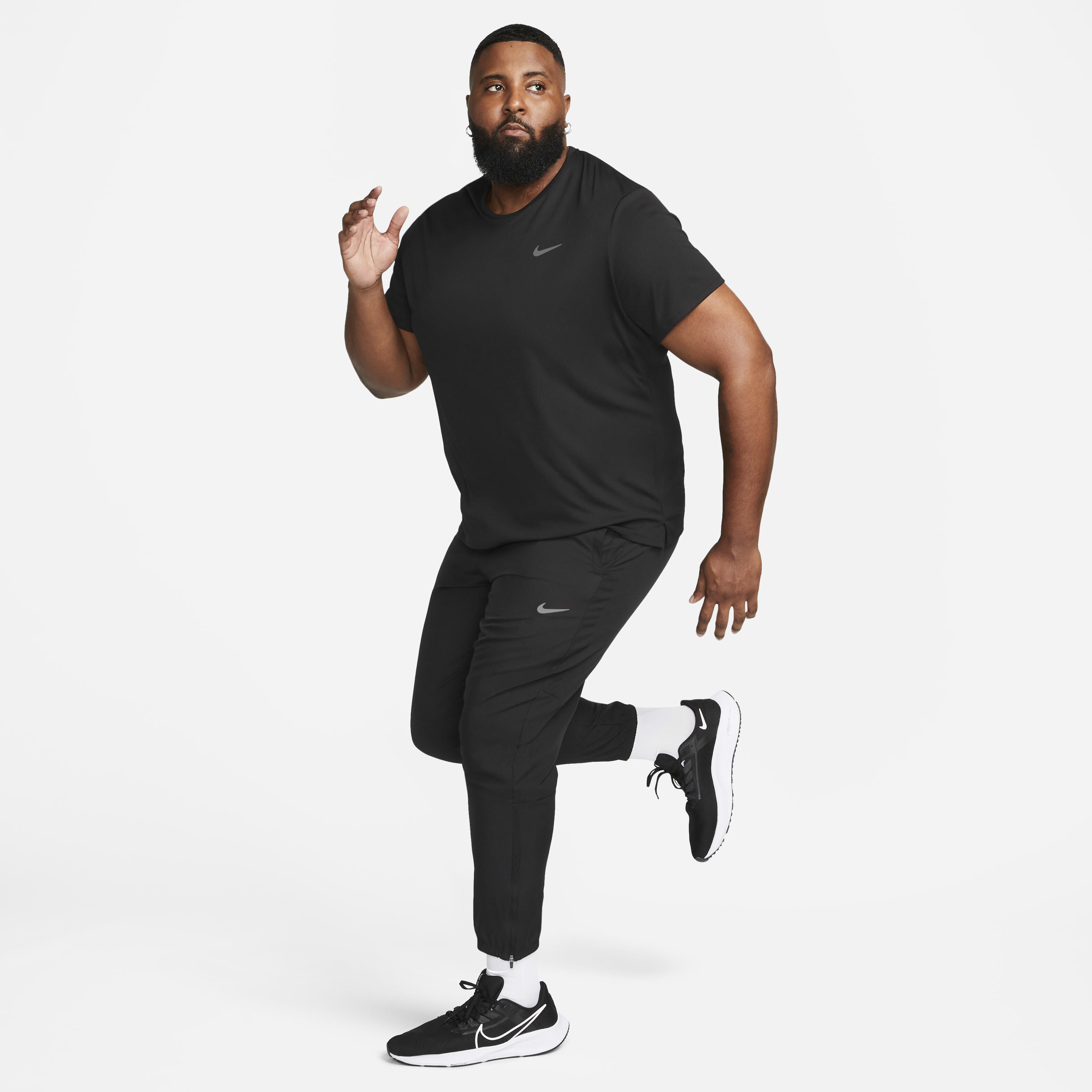 Buy Nike Miler Men's Dri-FIT UV Short-Sleeve Running Top