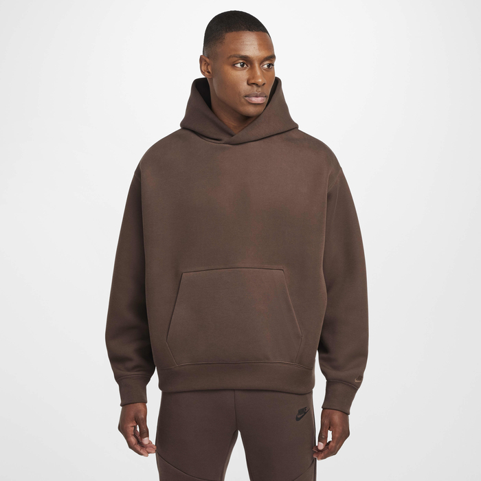 Buy Nike Tech Reimagined Men's Fleece Hoodie Baroque Brown