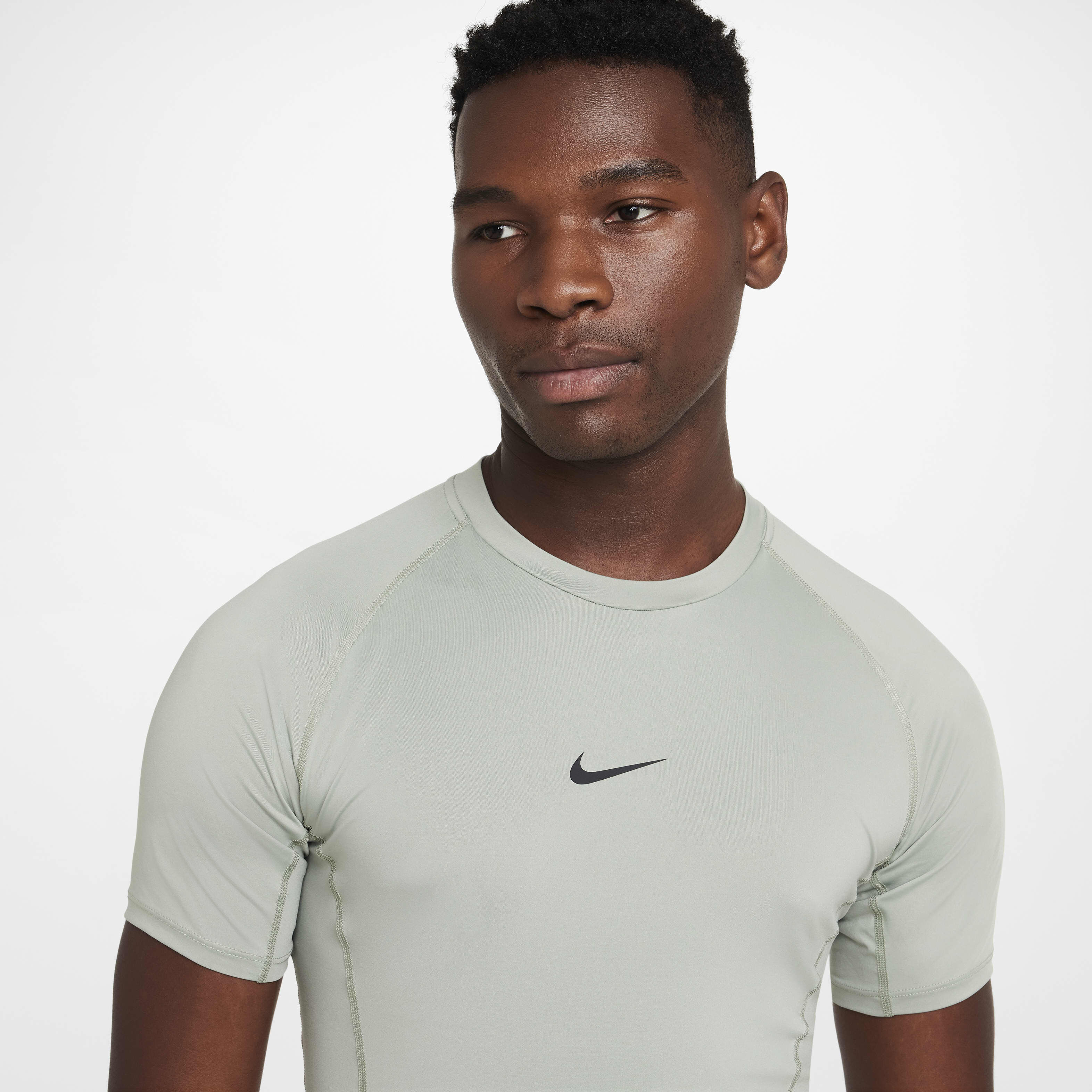 Buy Nike Pro Men s Dri FIT Tight Short Sleeve Fitness Top Nike Kuwait Official