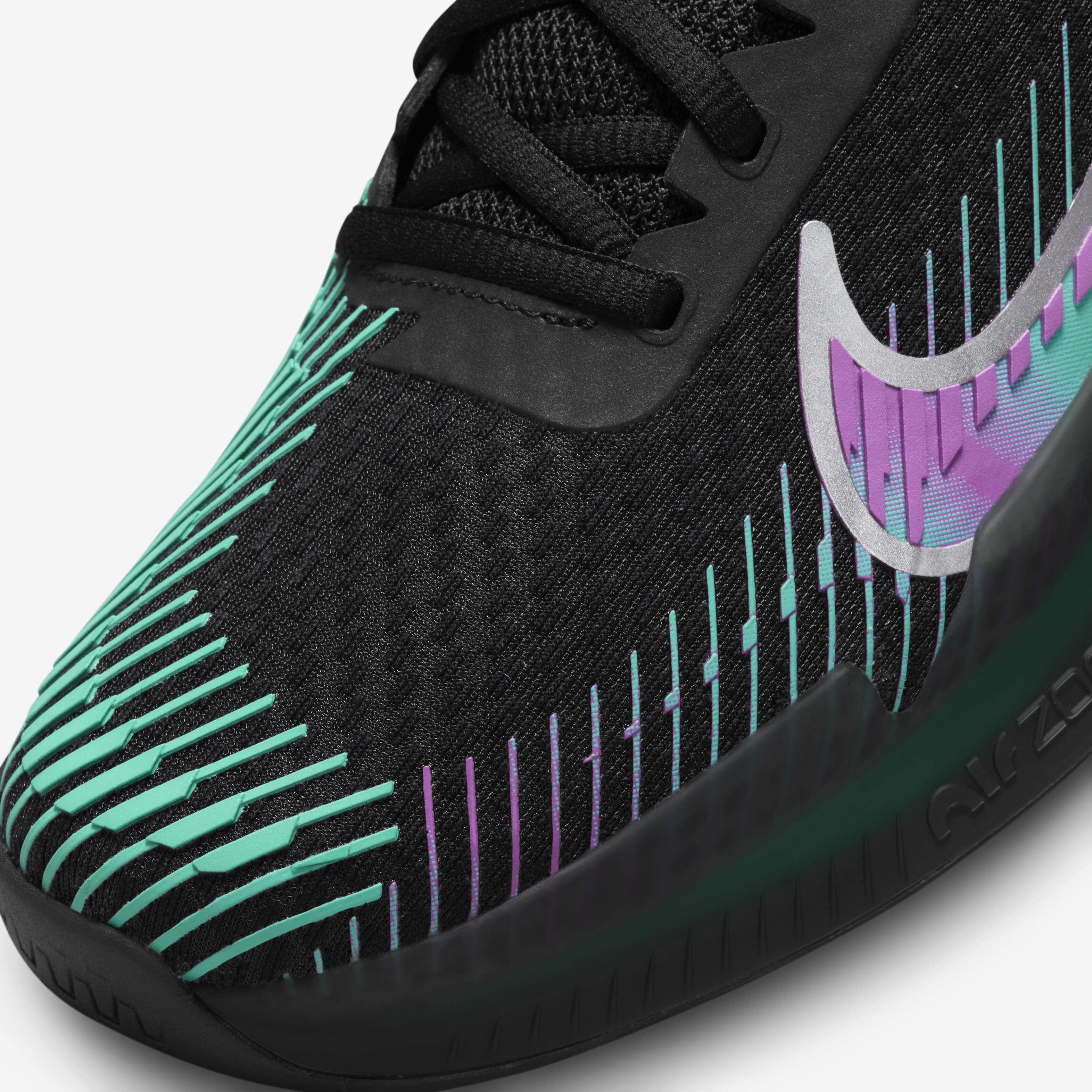 Buy NikeCourt Air Zoom Vapor 11 Attack PRM Men s Hard Court Tennis Shoes Black Deep Jungle Clear Jade II Multi Colour Nike Kuwait Official