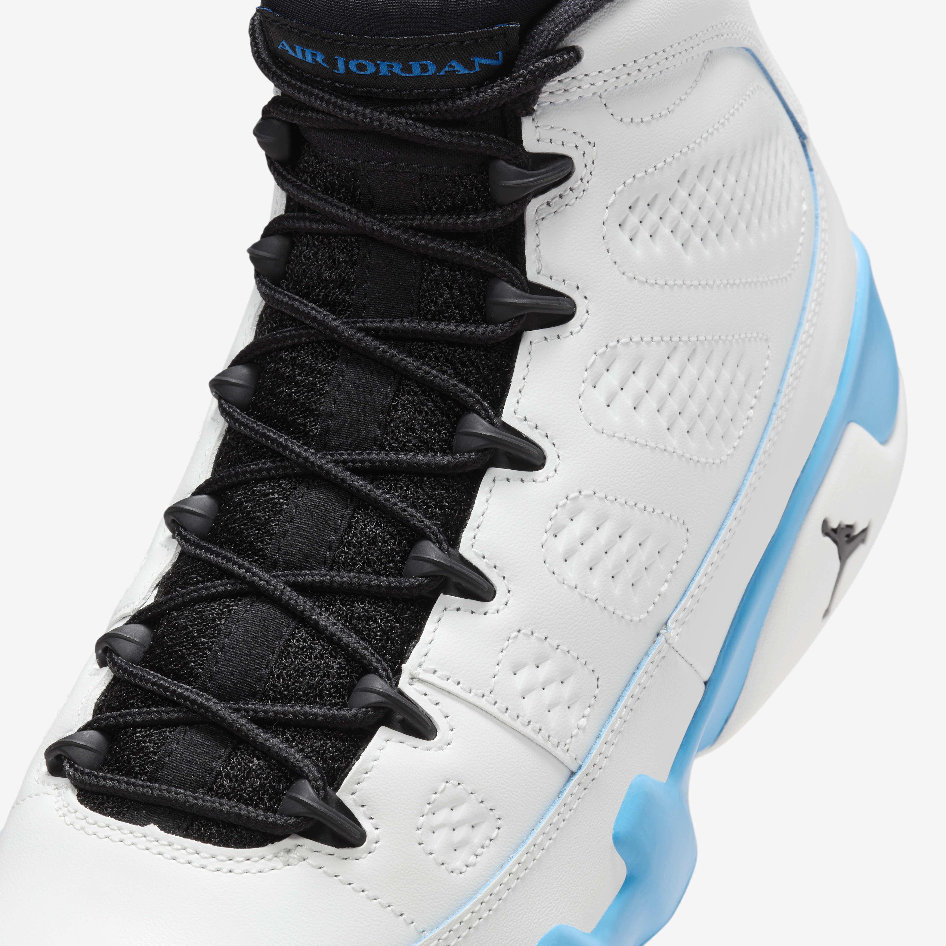 Buy Air Jordan 9 Retro Powder Blue Men s Shoes Summit White Dark Powder Blue Black Nike Kuwait Official