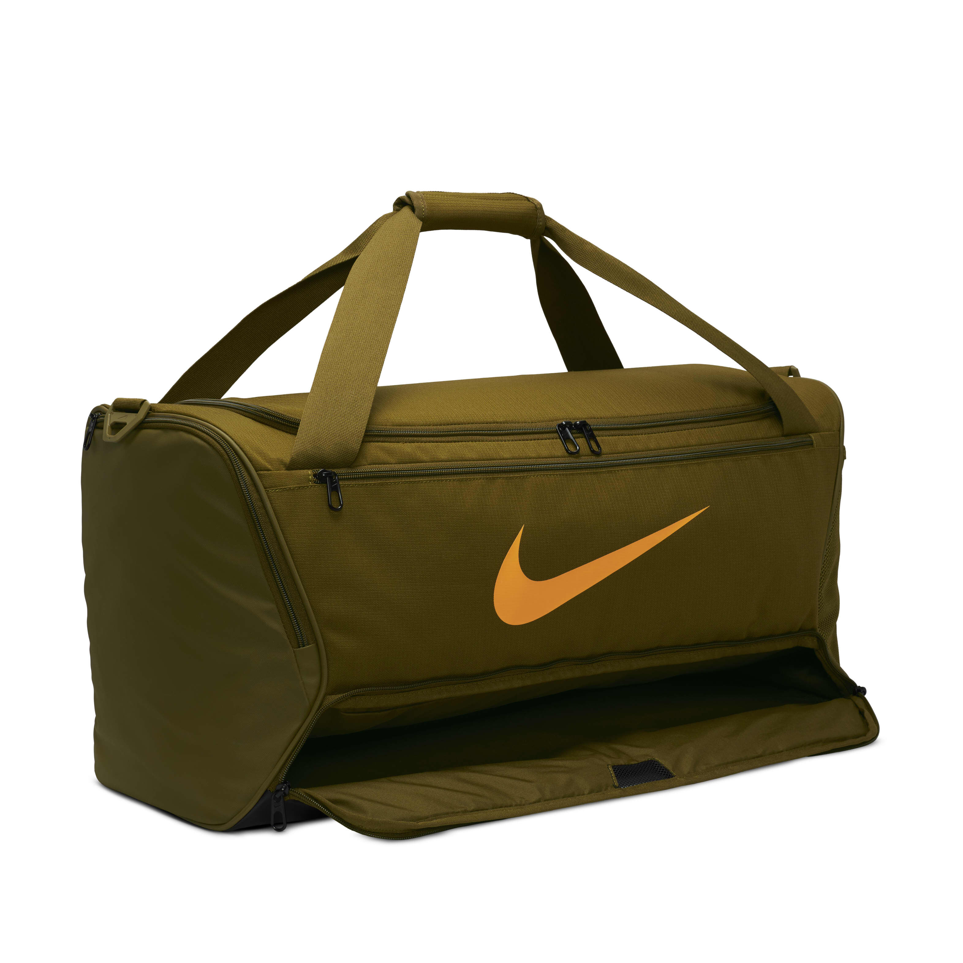 orange nike duffle bag