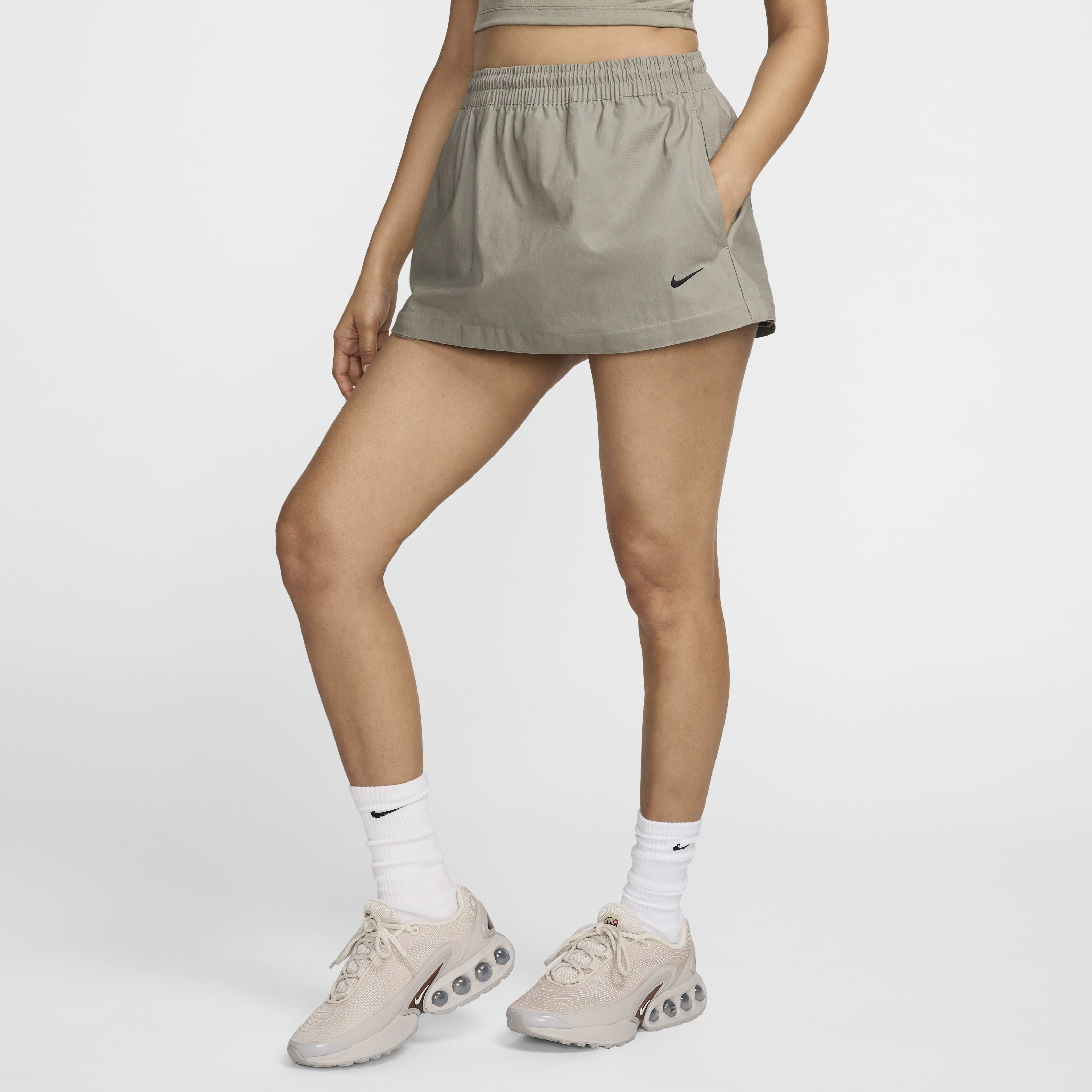 Buy Nike Sportswear Essential Women s Mid Rise Woven Cargo Midi Skirt Nike Kuwait Official