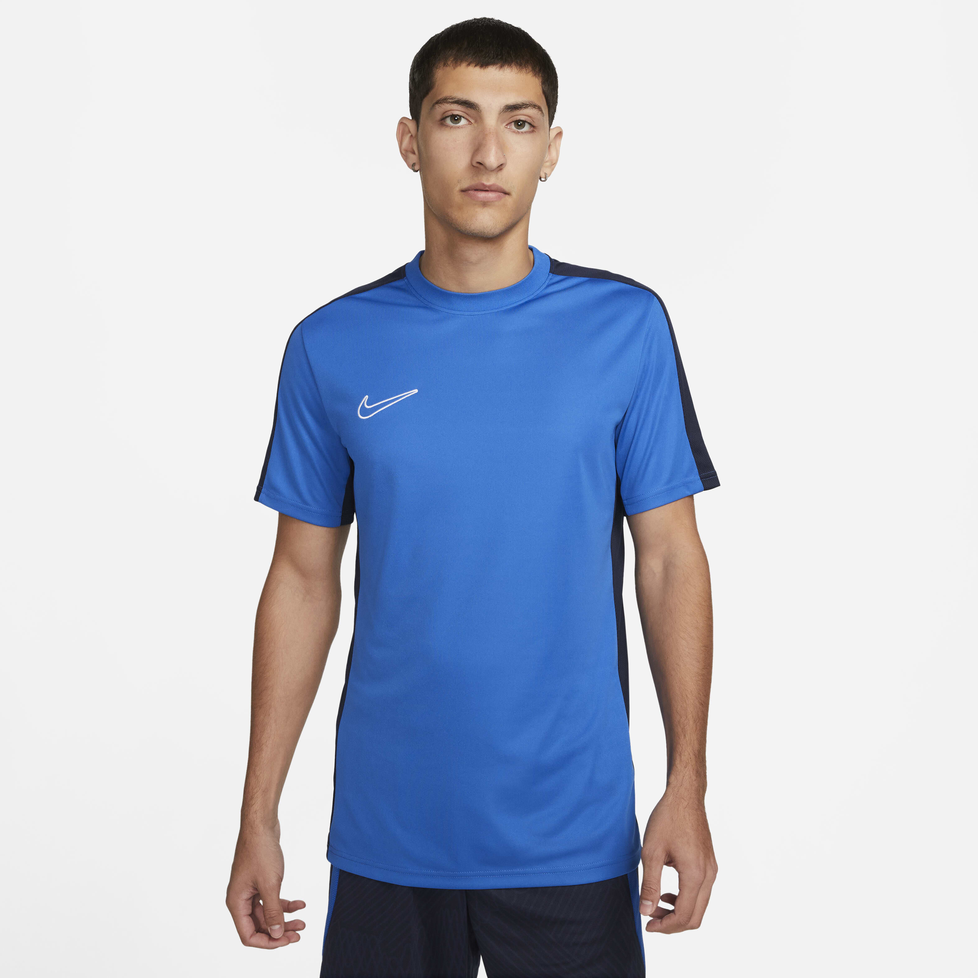 Nike academy t shirt blue outlet