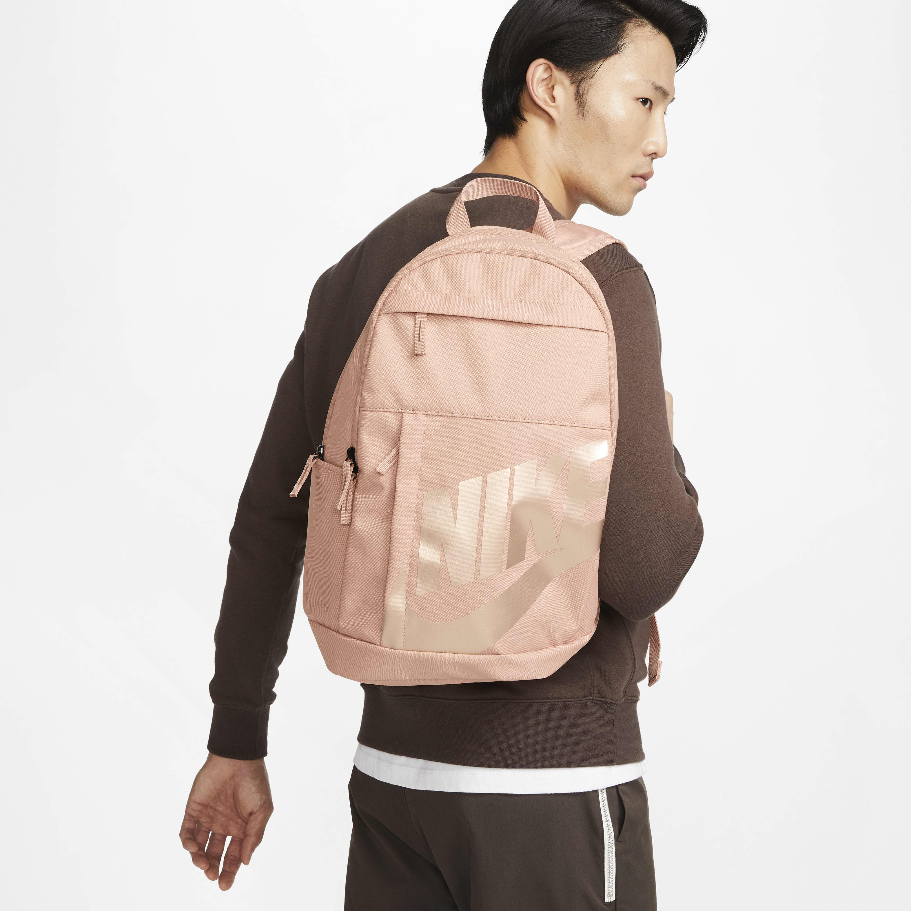 Buy Nike Backpack (21L) Rose Gold/Rose Gold/Metallic Red Bronze