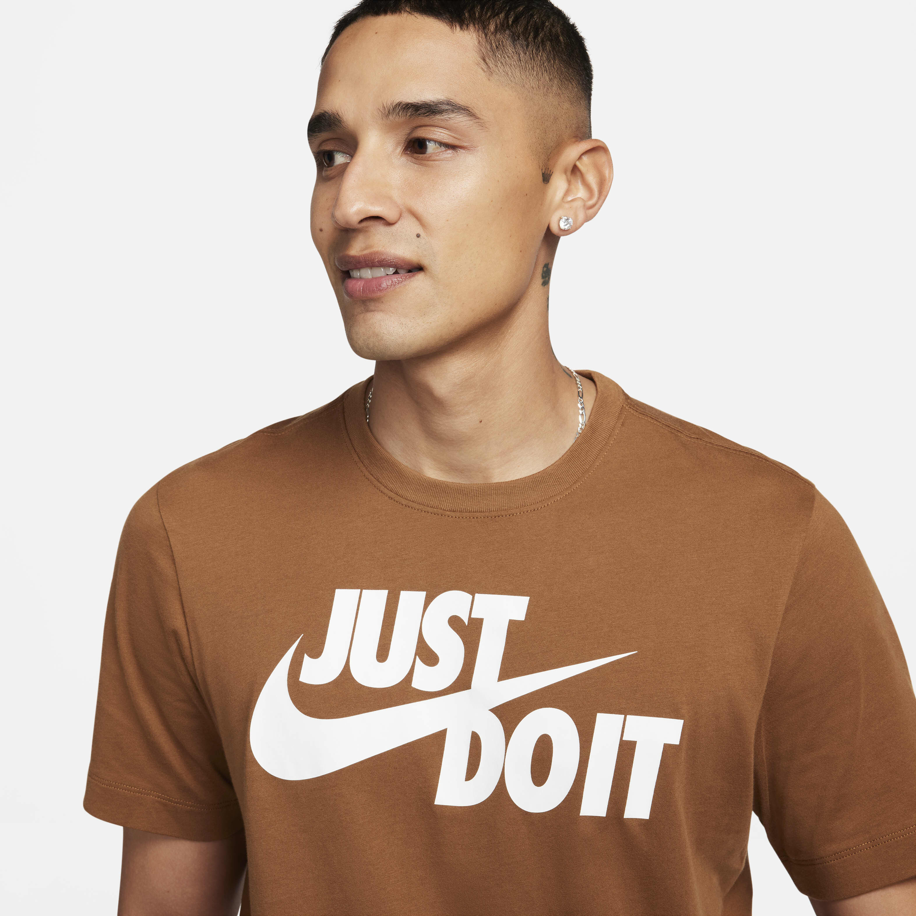 Buy Nike Sportswear JDI Men s T Shirt Light British Tan Nike Kuwait Official