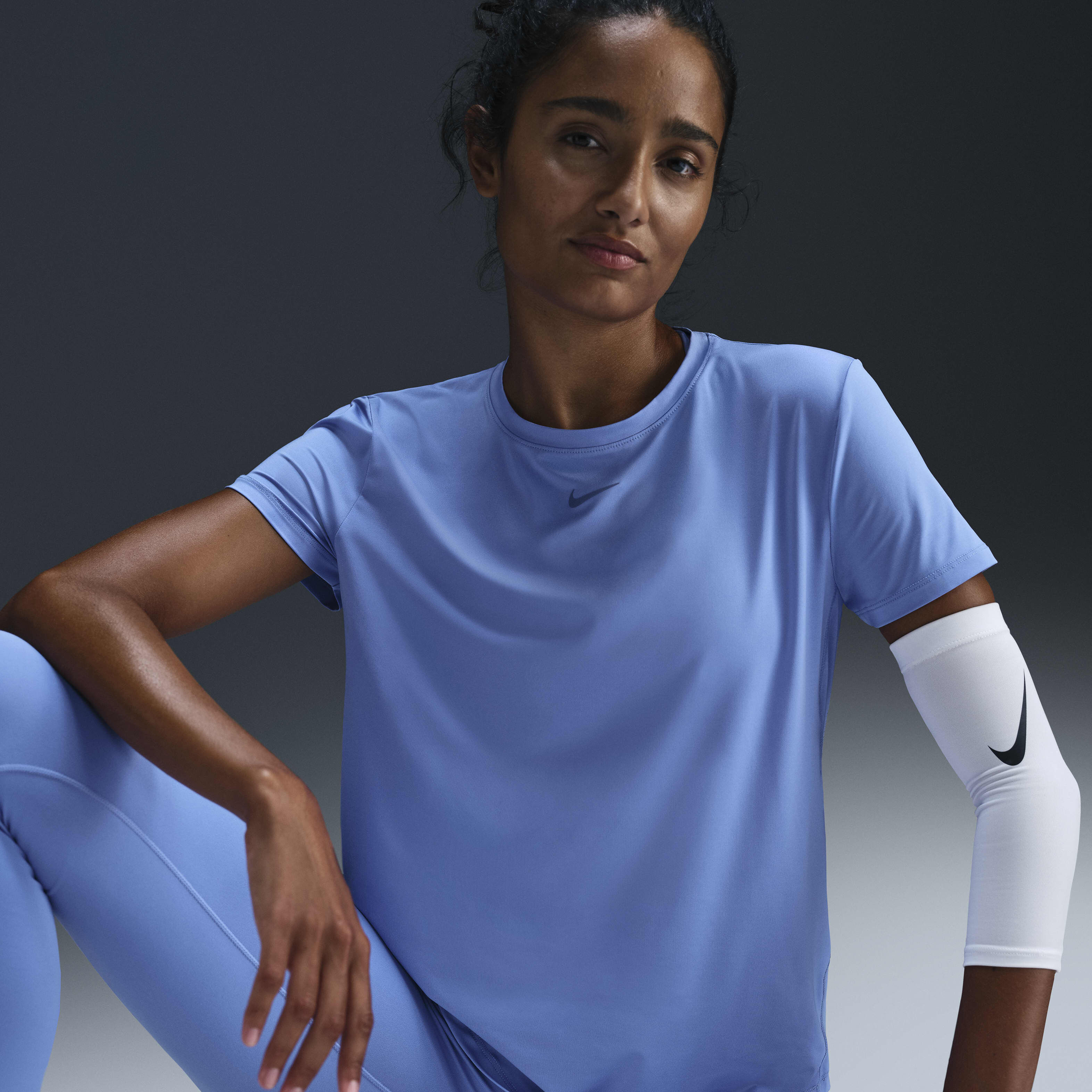 womens nike blue shirt