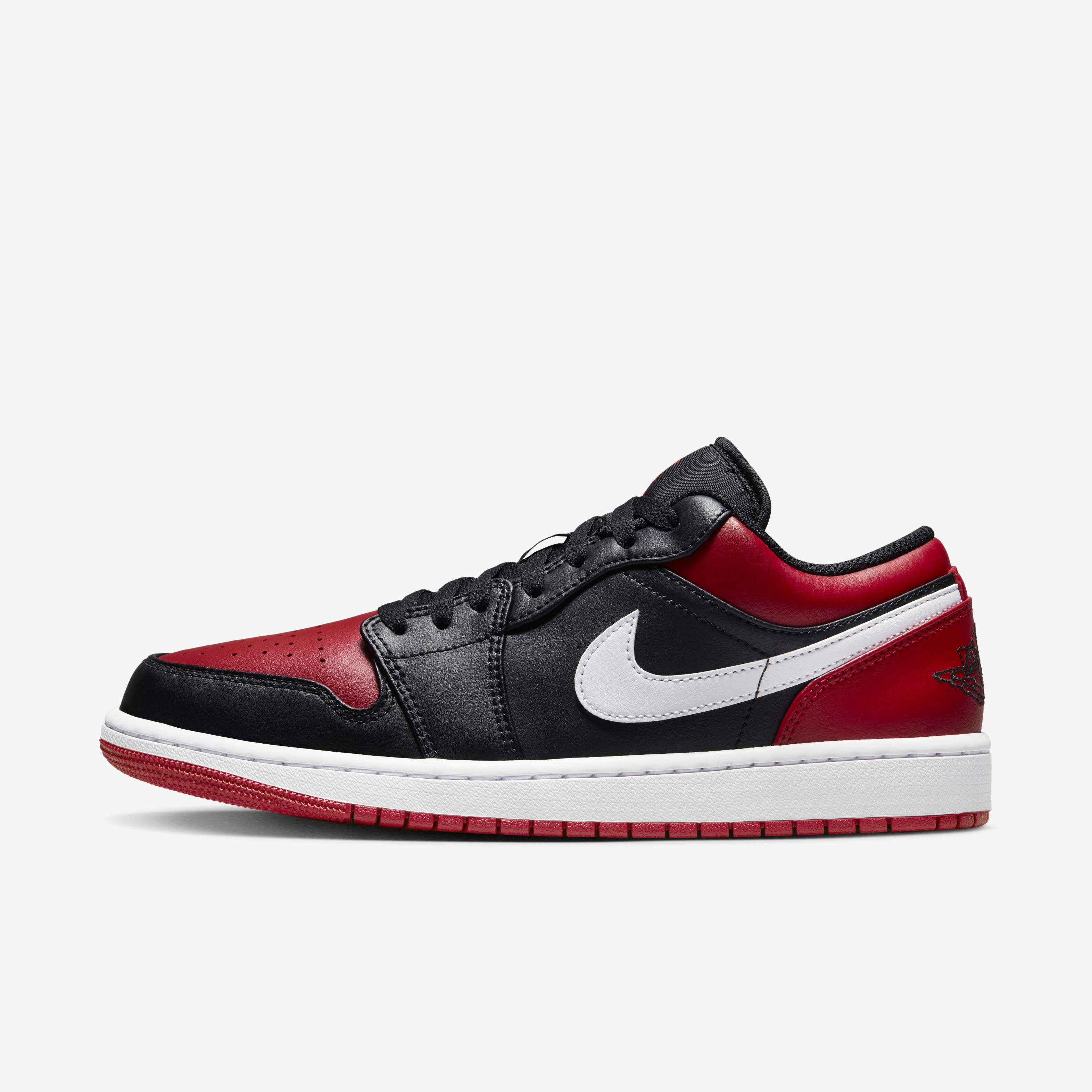 jordan air jordan 1 low trainers gym red black white
