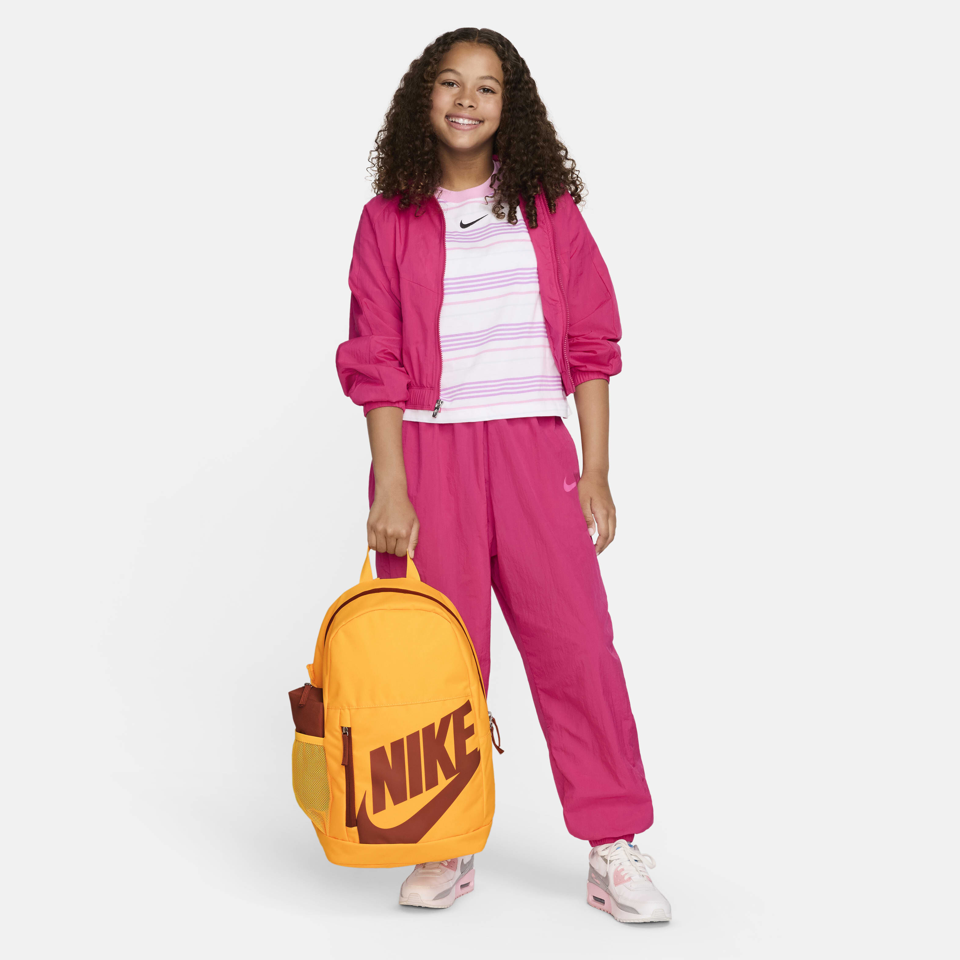 Buy Nike Kids' Backpack (20L) - Laser Orange/Burnt Sunrise