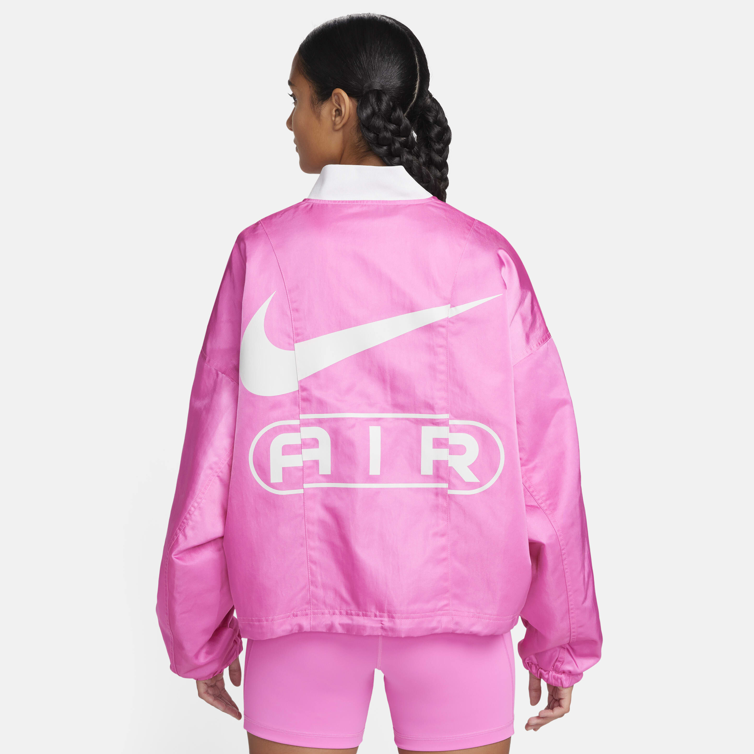 Buy Nike Air Women s Oversized Woven Bomber Jacket Nike Kuwait Official