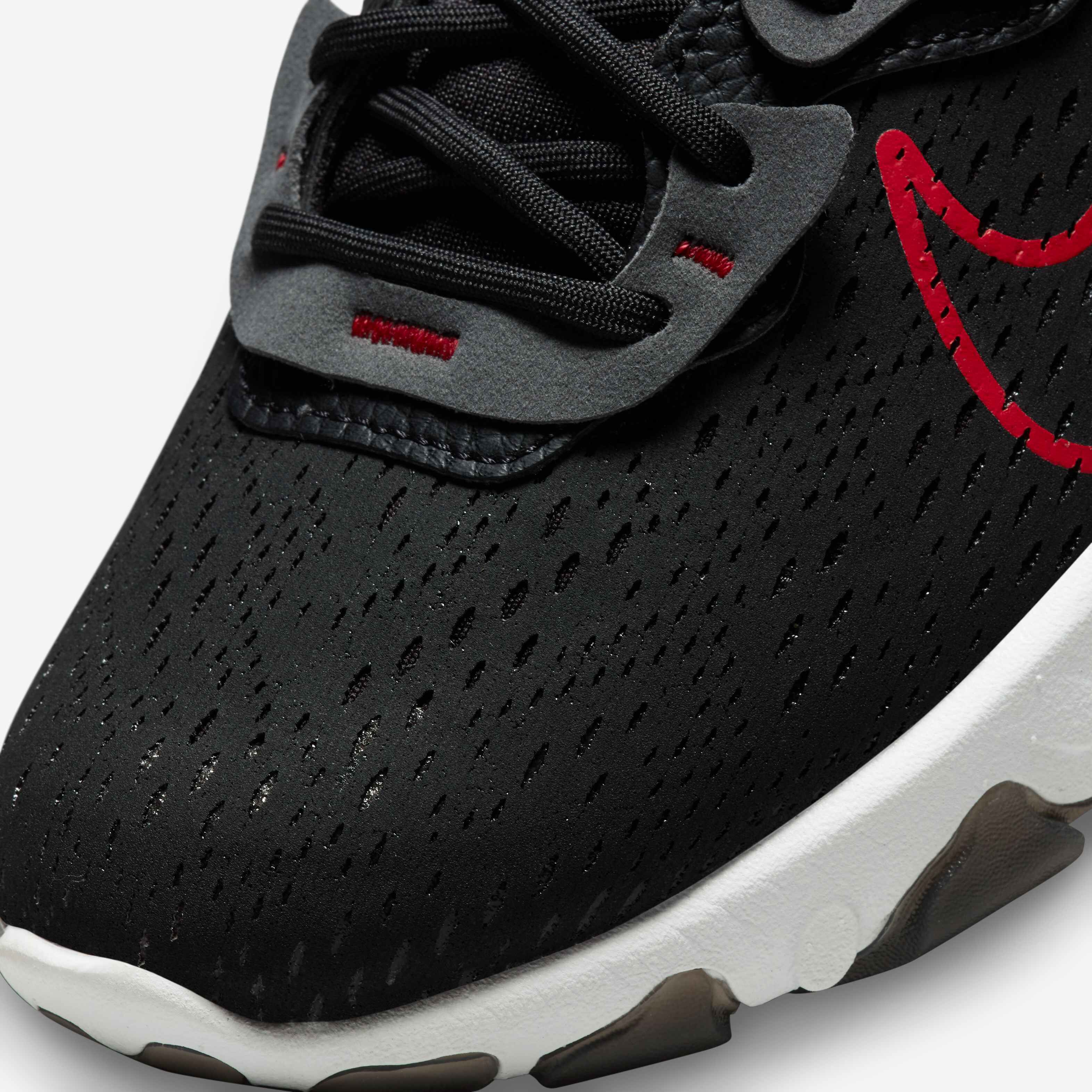 react vision black red