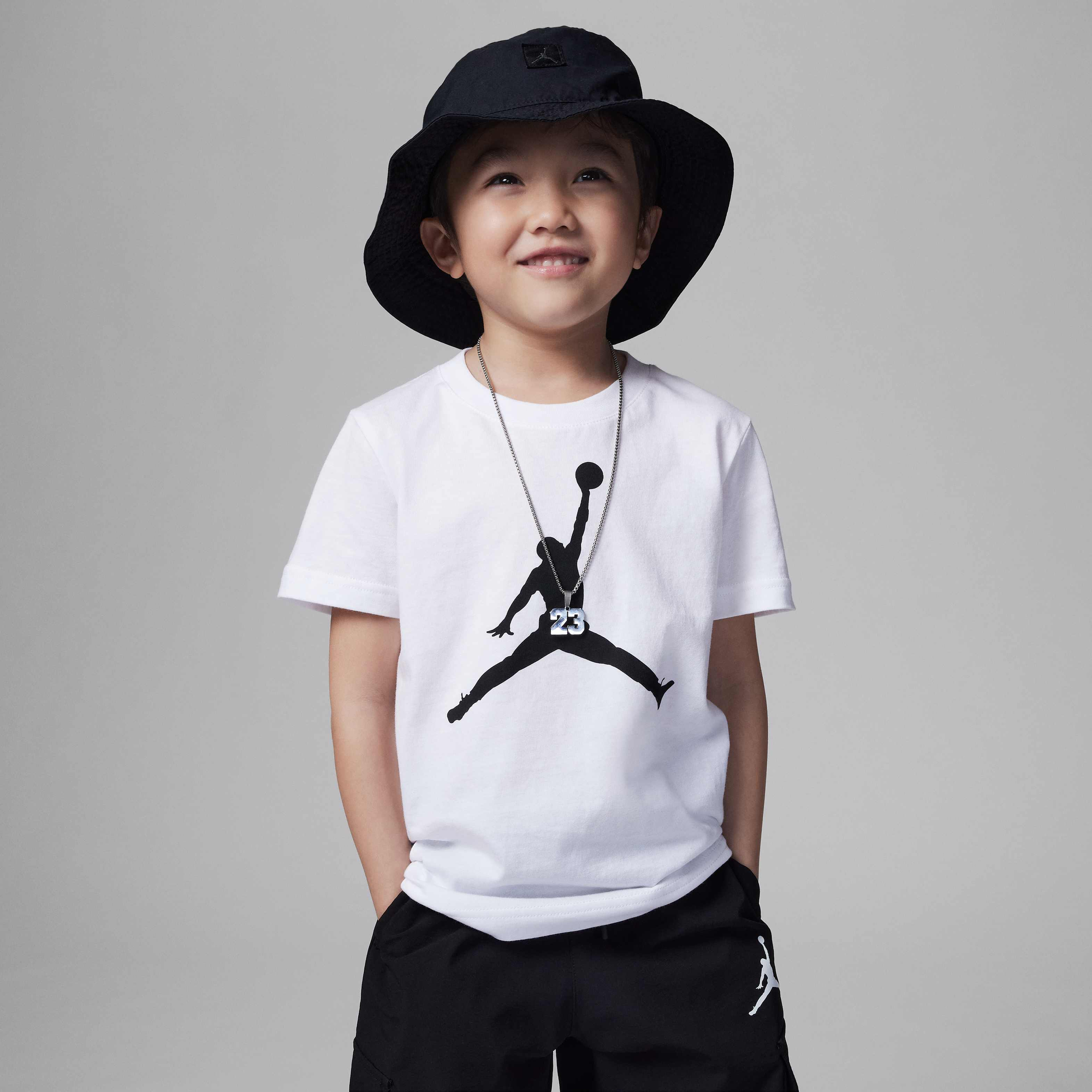Buy Jordan Jumpman Younger Kids' T-Shirt - White @ Nike Kuwait