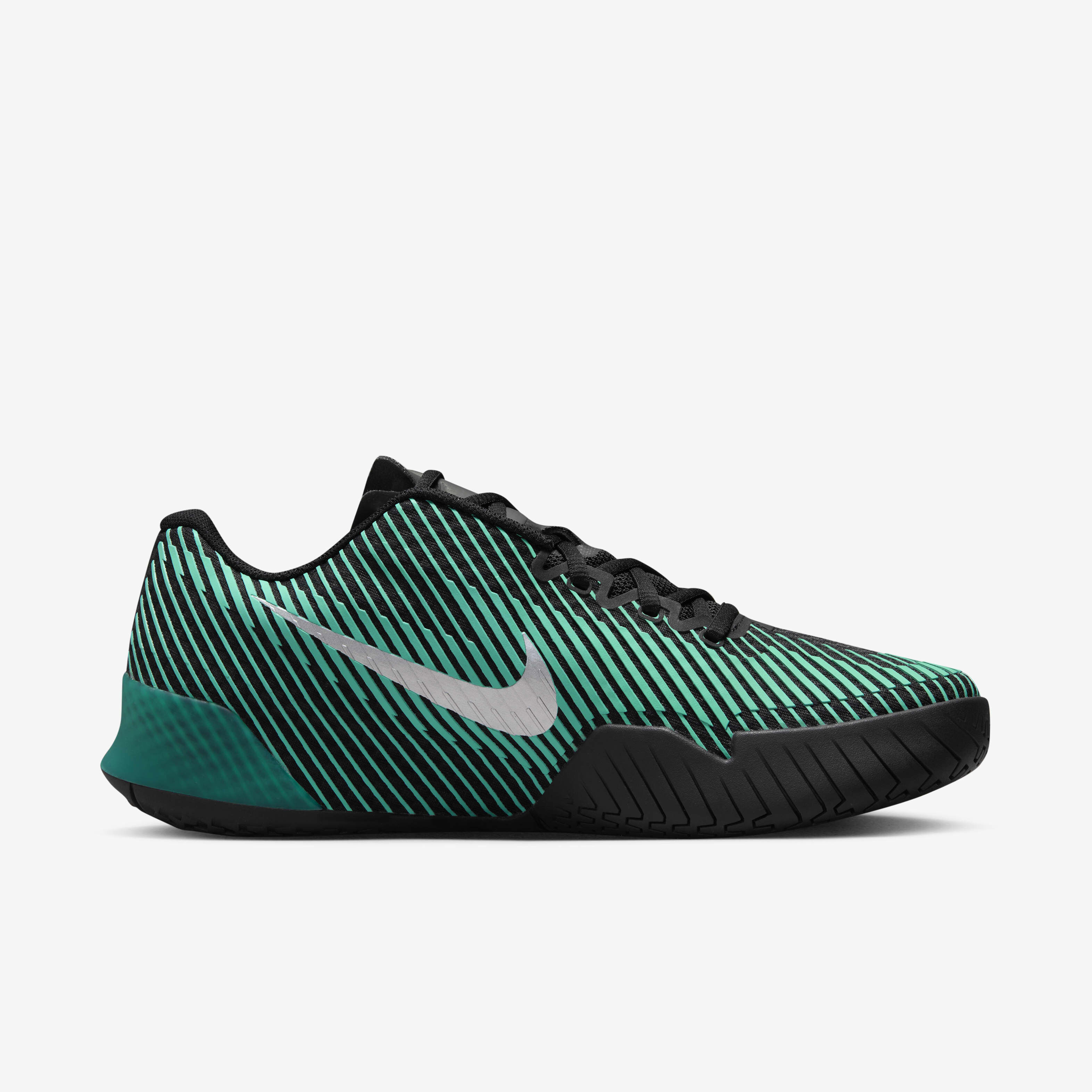 Buy NikeCourt Air Zoom Vapor 11 Attack PRM Men s Hard Court Tennis Shoes Black Deep Jungle Clear Jade II Multi Colour Nike Kuwait Official
