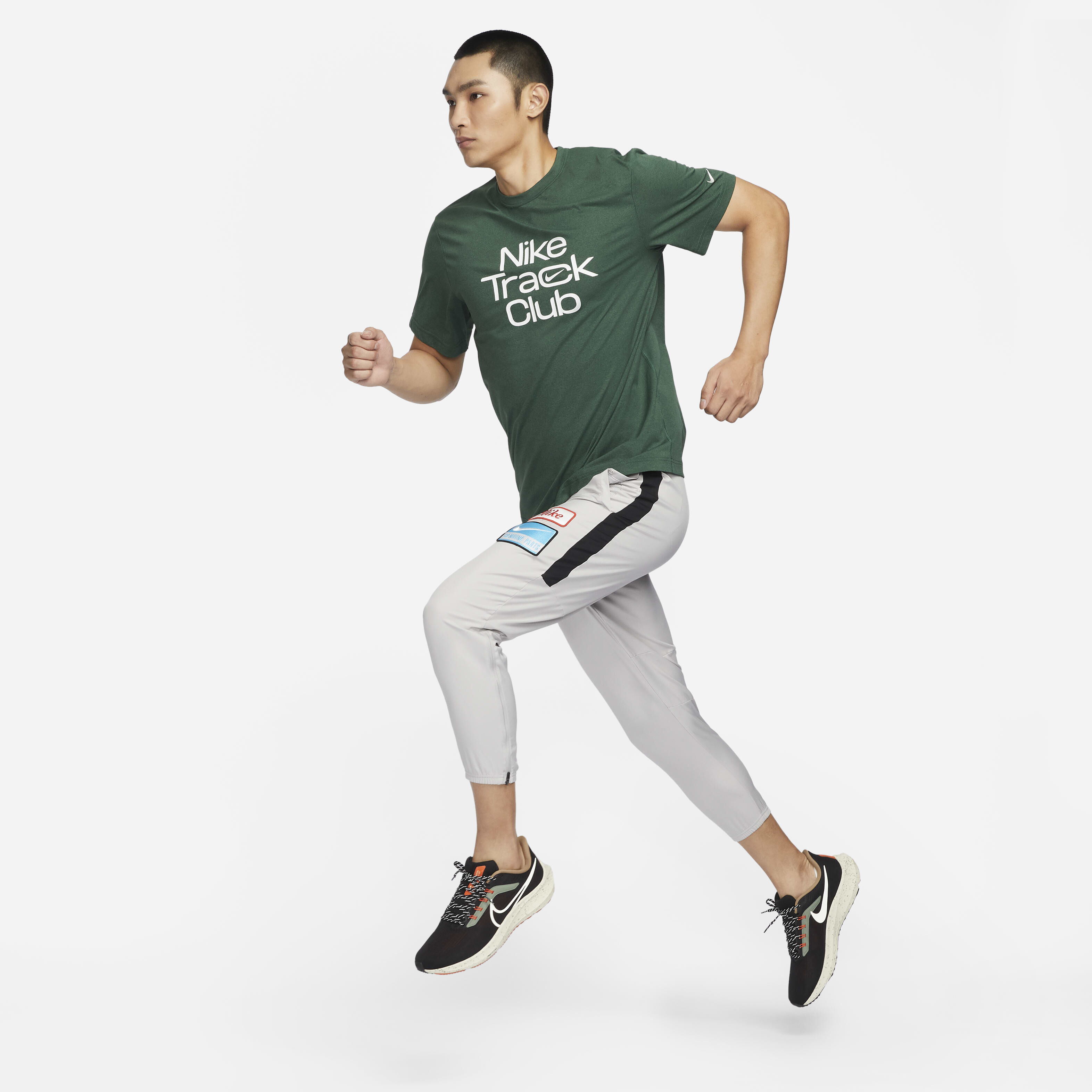 Buy Nike Track Club Men's Dri-FIT Short-Sleeve Running Top