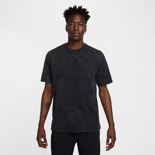 Men's T-shirts-Nike, Liverpool F.C. Premium Essentials, Men's Nike Football T-Shirt