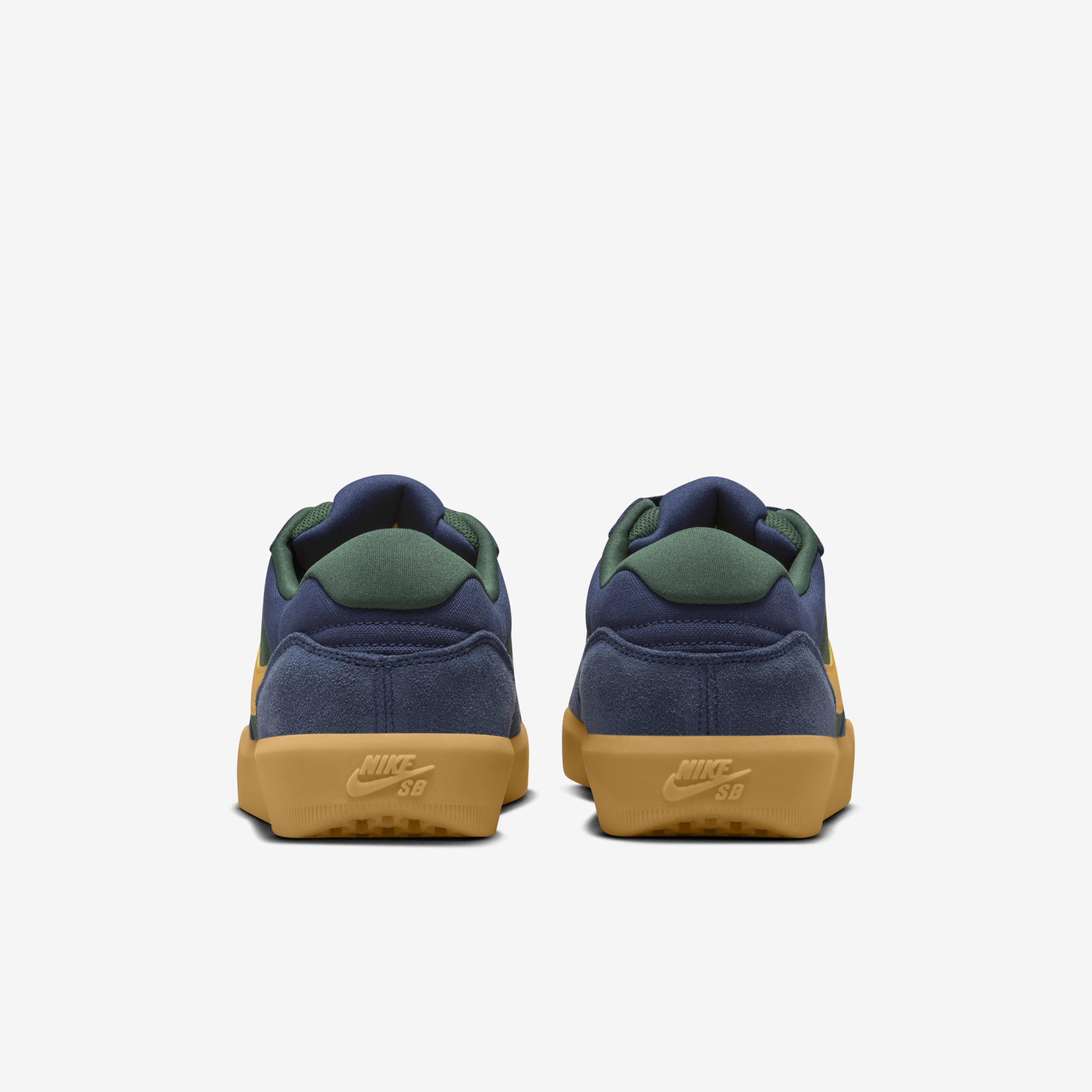 Buy Nike SB Force 58 Skate Shoes Midnight Navy Fir Gum Light Brown University Gold Nike Kuwait Official