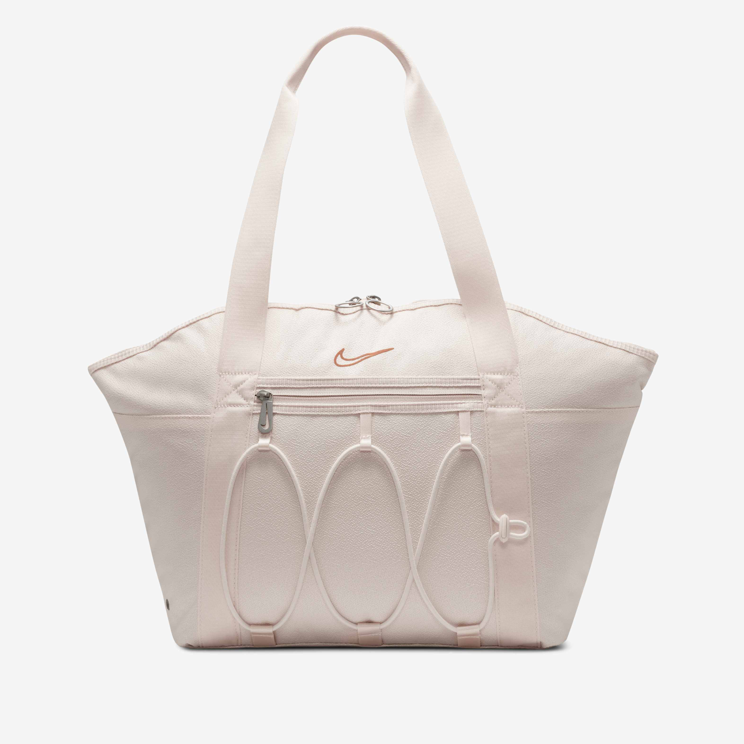 nike swoosh tote bag in stone
