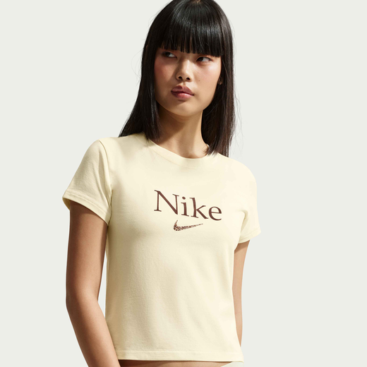 Women's T Shirts-Nike, Nike Sportswear, Women's Cropped T-Shirt