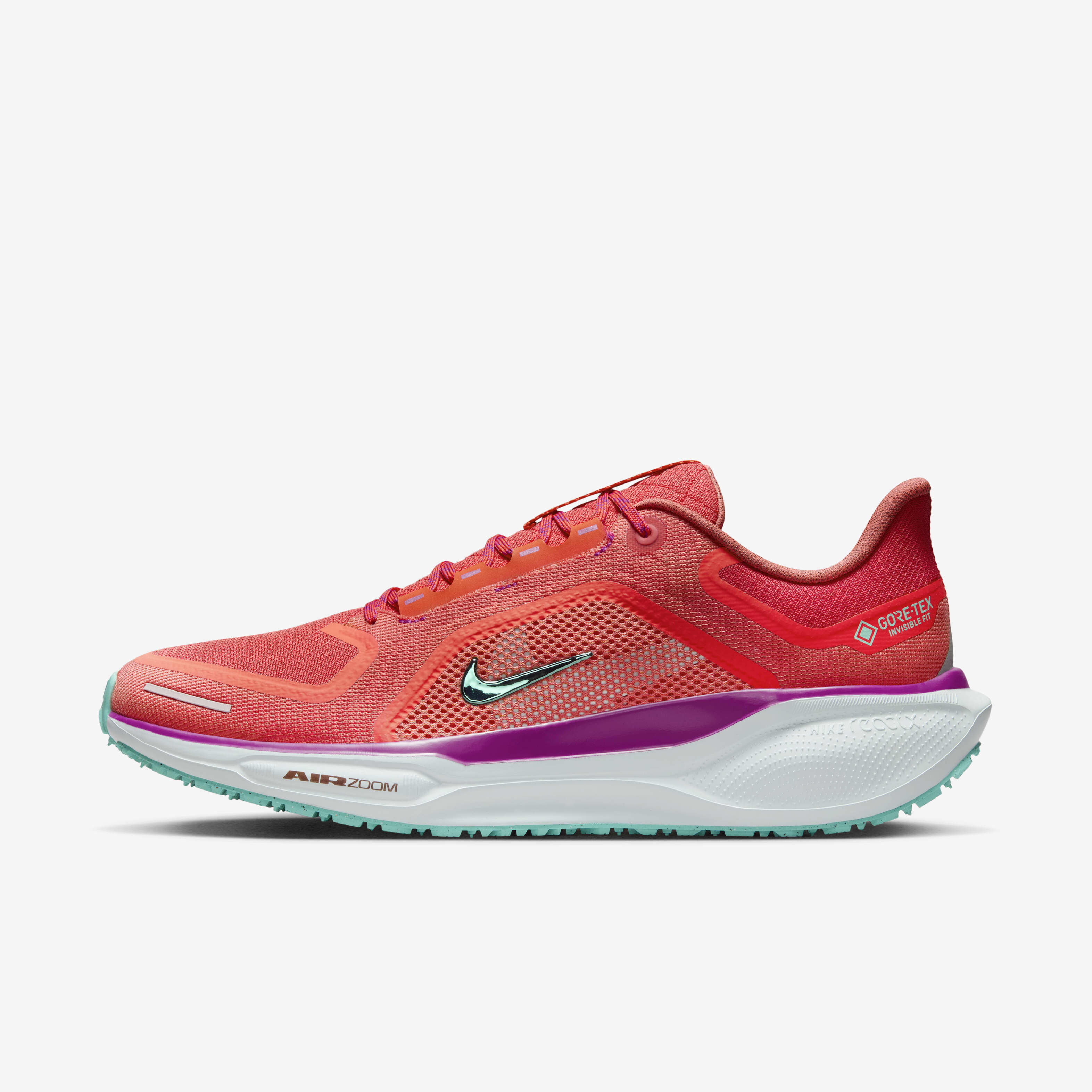 Buy Nike Pegasus 41 GORE TEX Men s Waterproof Road Running Shoes Picante Red Bright Crimson Vivid Grape Green Frost Nike Kuwait Official